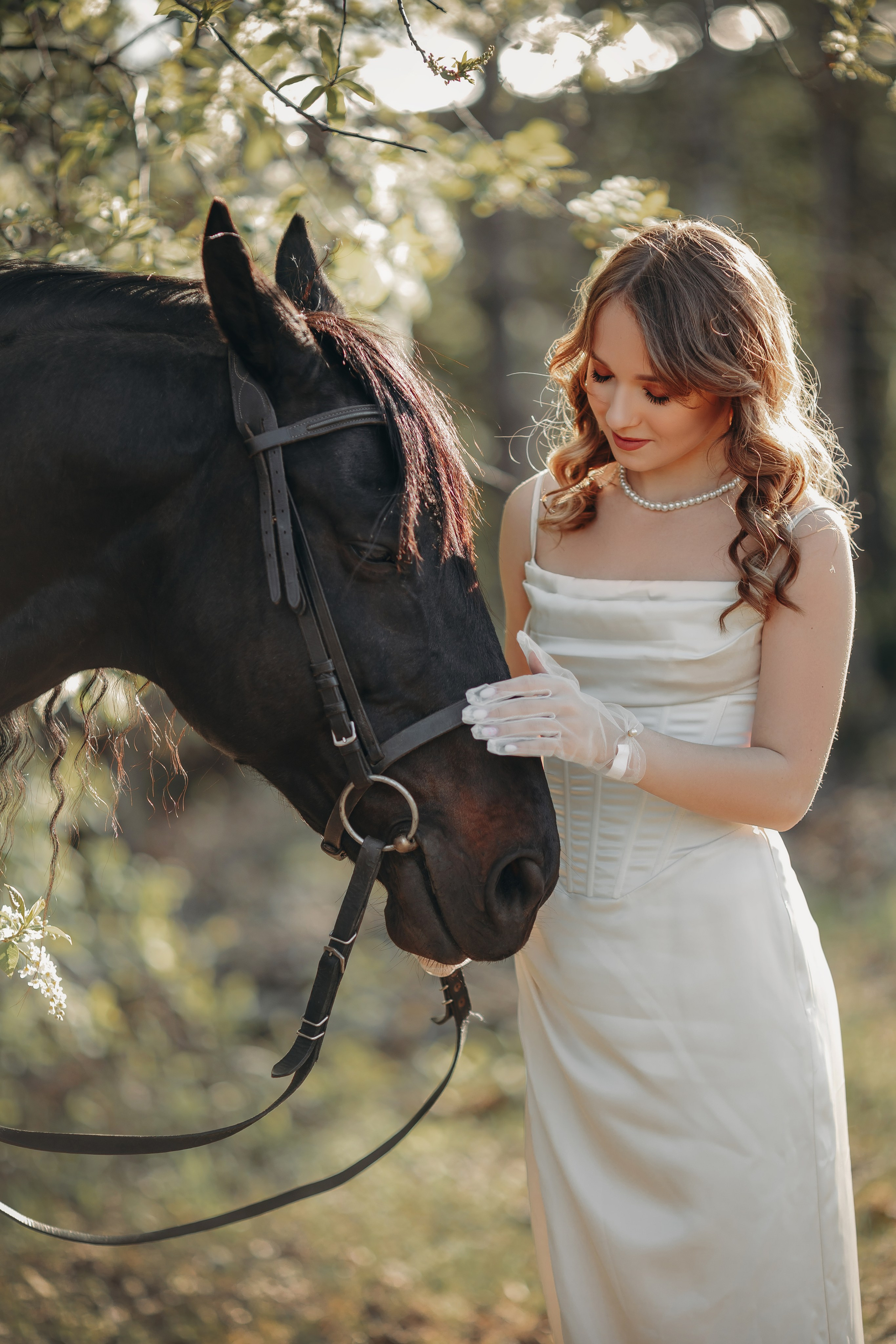 Дарья&Басмач. Анна Молчанова конный фотограф в Тюмени | фотосессии с лошадьми Тюмень