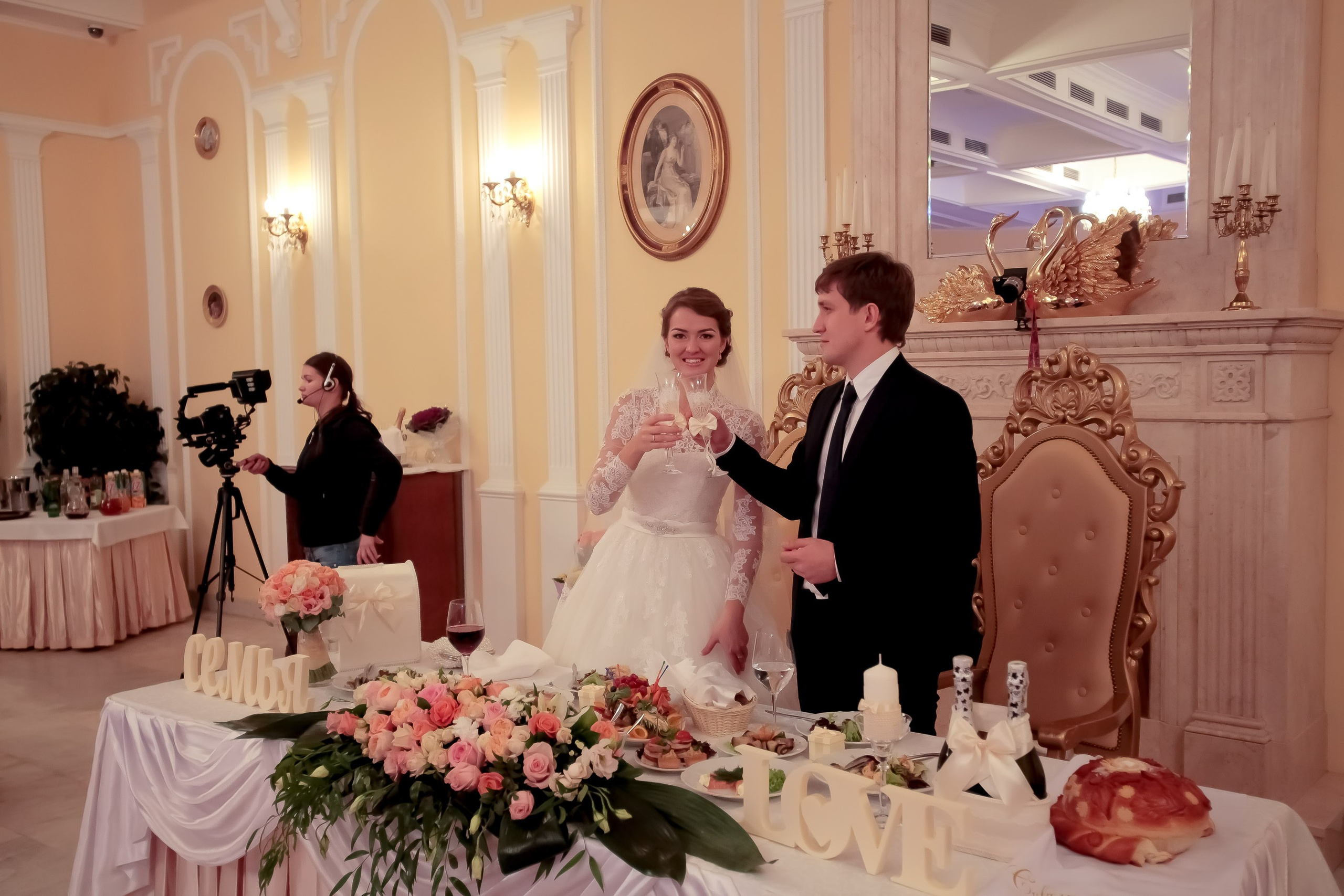 Банкет/Banquet. Максим Матвийченко и Виктория Басова профессионалы своего дела