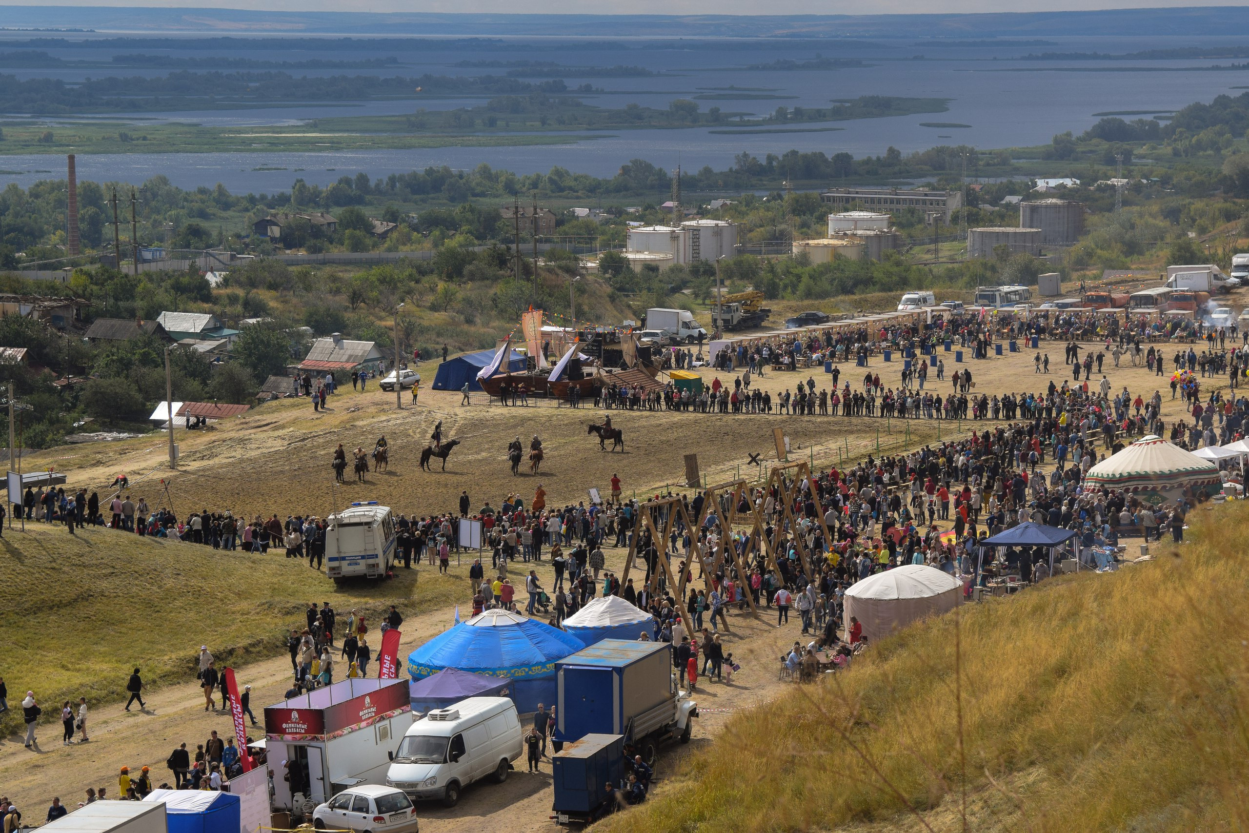 Фестиваль «Укек — Один день средневекового города». Пазл —организация фестивалей, ярмарок, выставок в Саратове