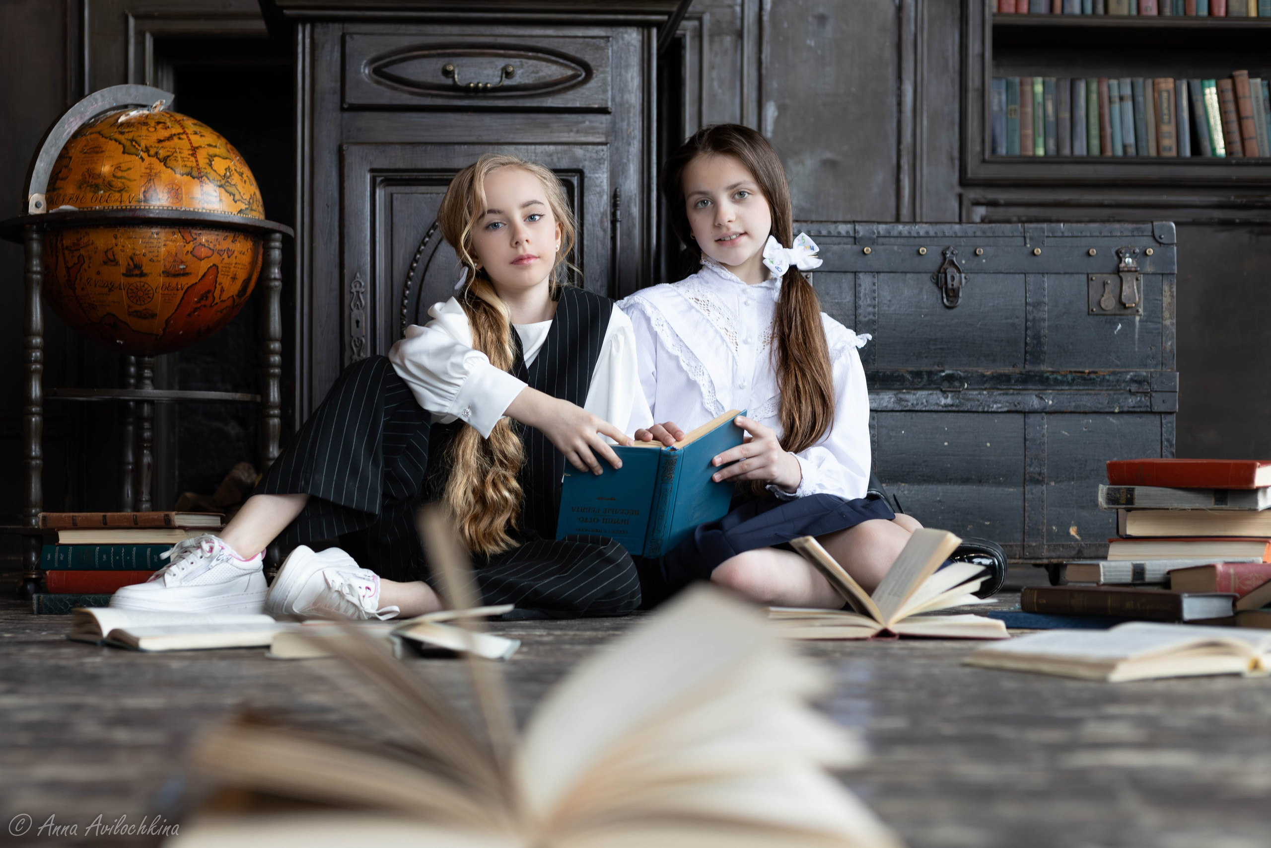 Альбом школьных фотосессий. Семейный и свадебный фотограф в Москве и Домодедово Анна Авилочкина