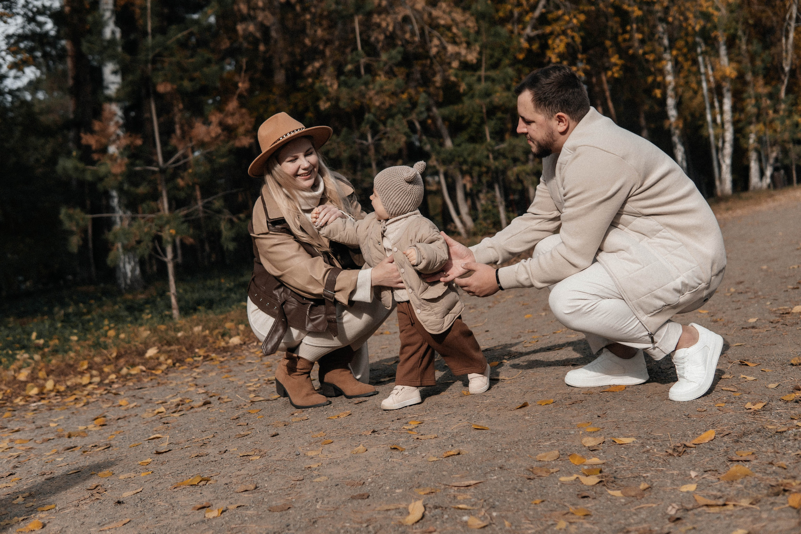 Прогулка осенью в парке. Главная страница