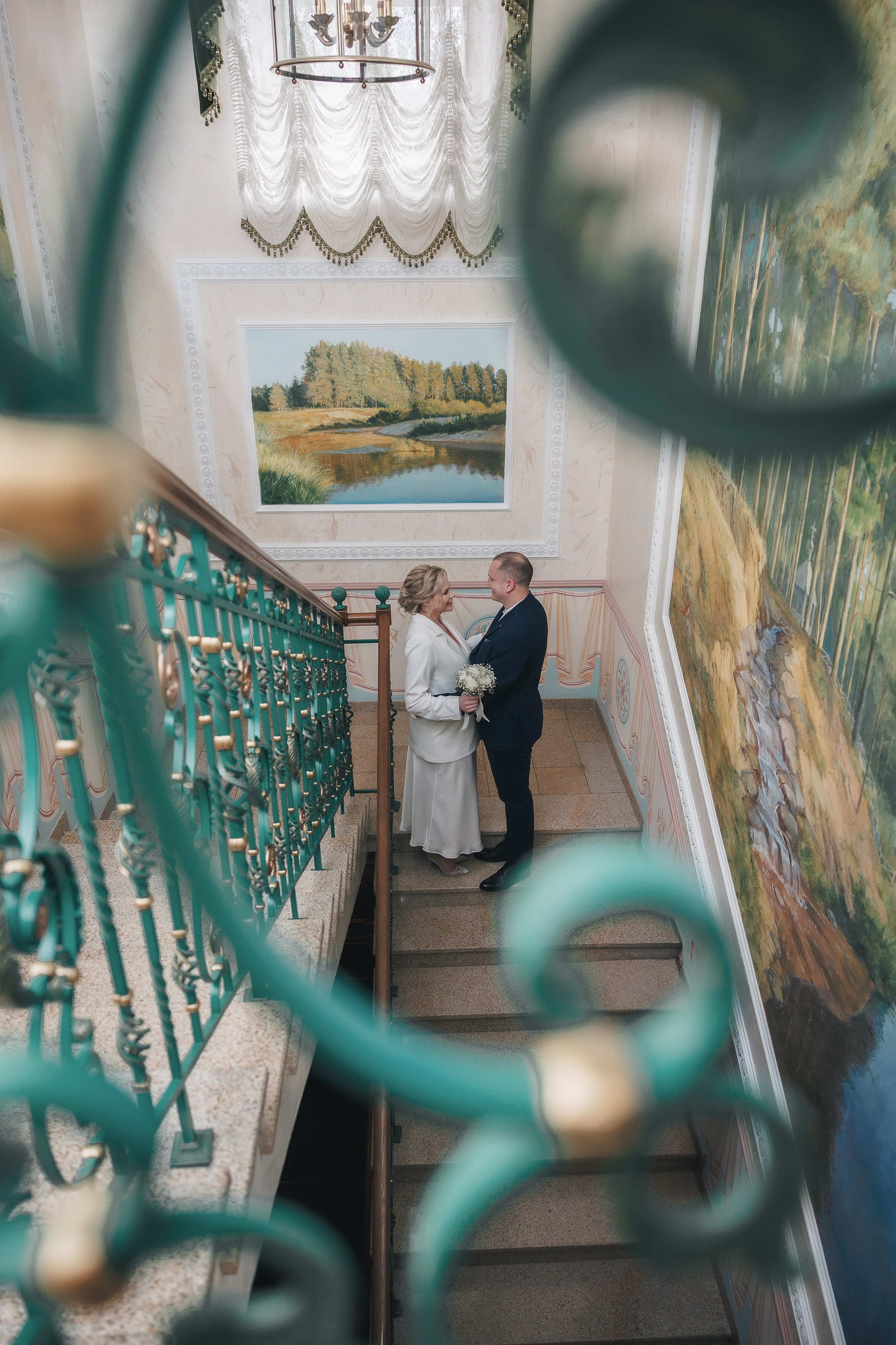 Фотосъемка регистрации брака в гостинице «Покровская». Свадебный и семейный фотограф в Москве Красинская Мария