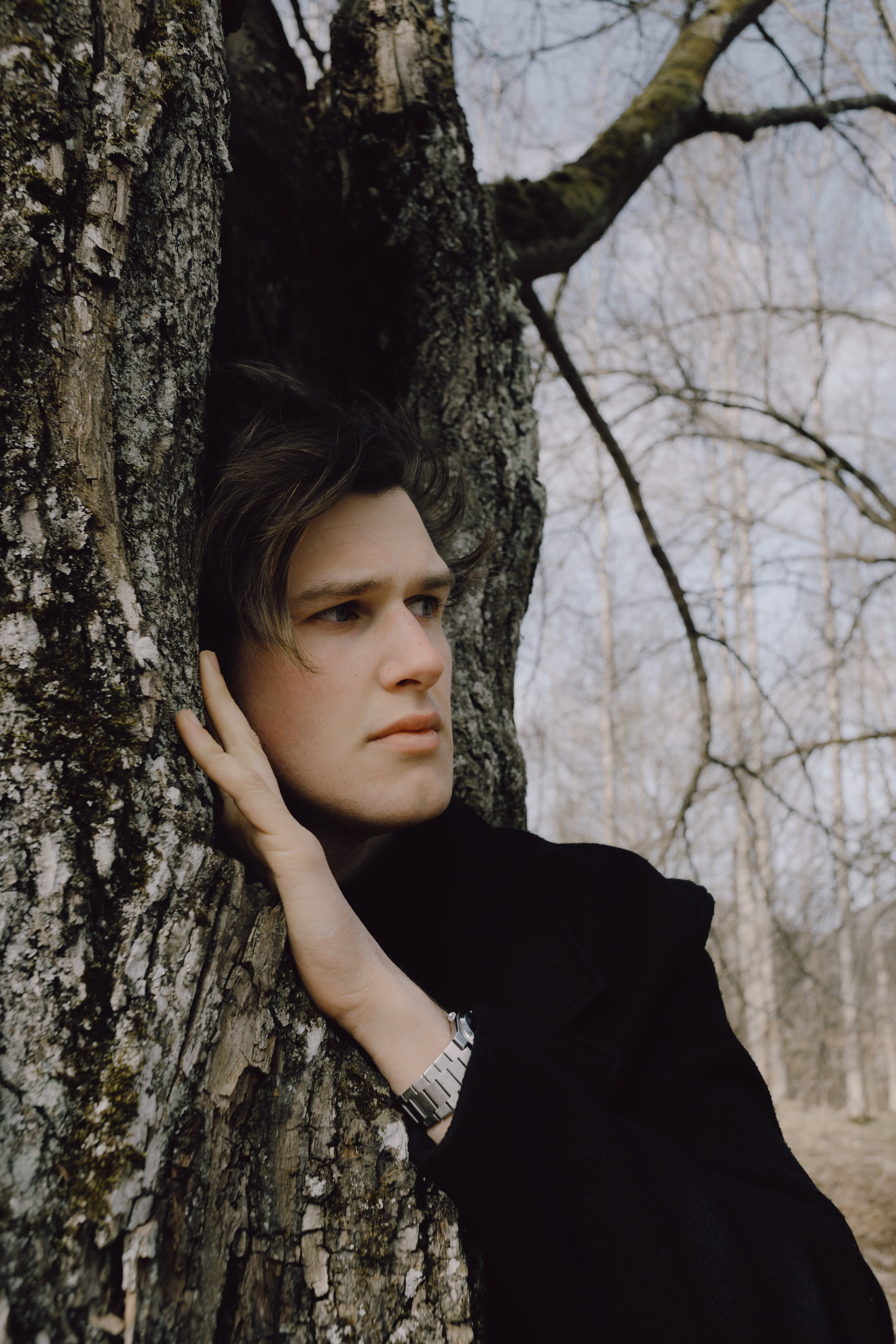 Тимофей. Весення съемка за городом. Портретный фотограф в Санкт-Петербурге Валентина Долженко