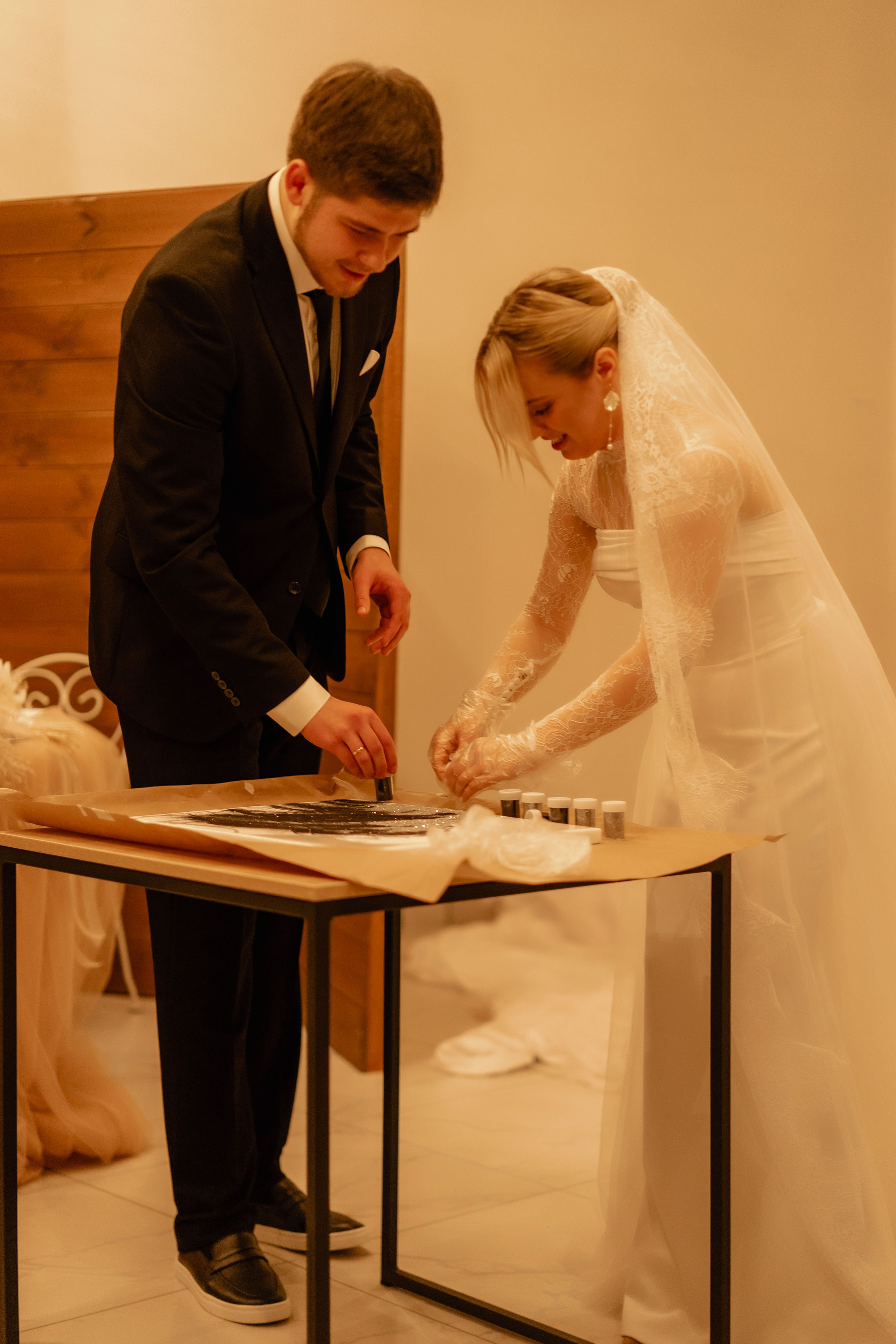 Свадьба в Уфе, венчание в Евангелическо-Лютеранская церкви. Свадебный фотограф в Уфе — Данилова Елена