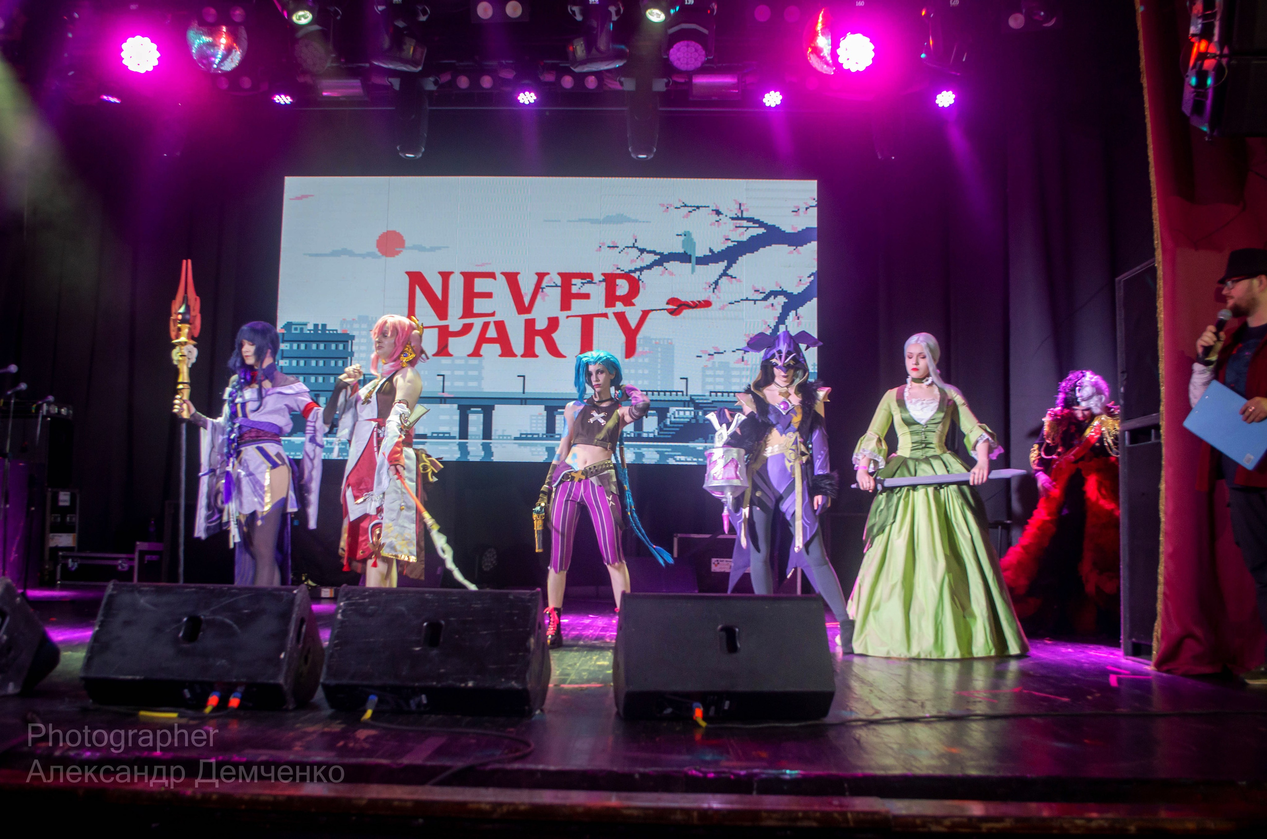 Фотосессия на фестивале косплея Never Party 3.0 в Москва