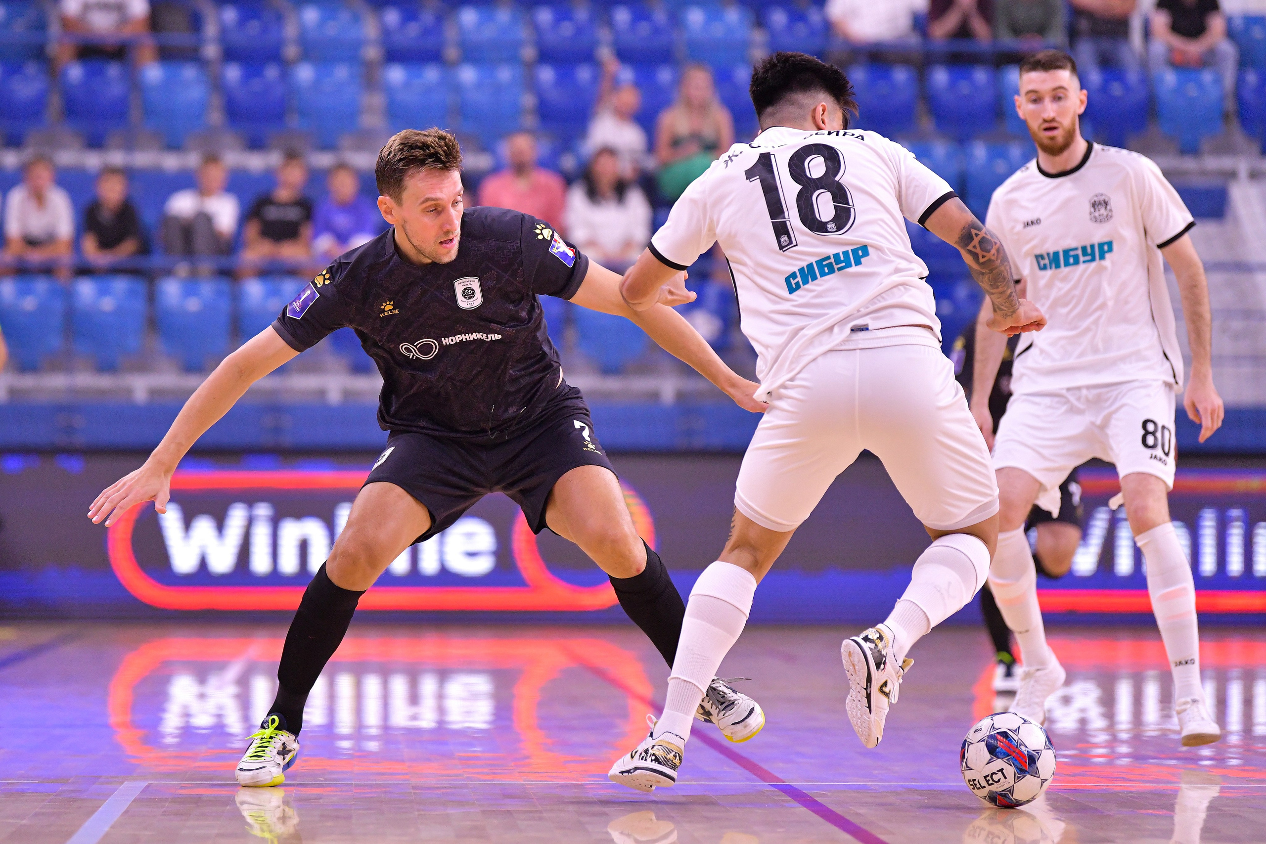 Winline Суперкубок России по футзалу 2024/25 МФК «Норильский никель» vs МФК «Тюмень». Полуфинал 24.08.2024 ВА «Динамо», г. Москва. Свой взгляд через объектив