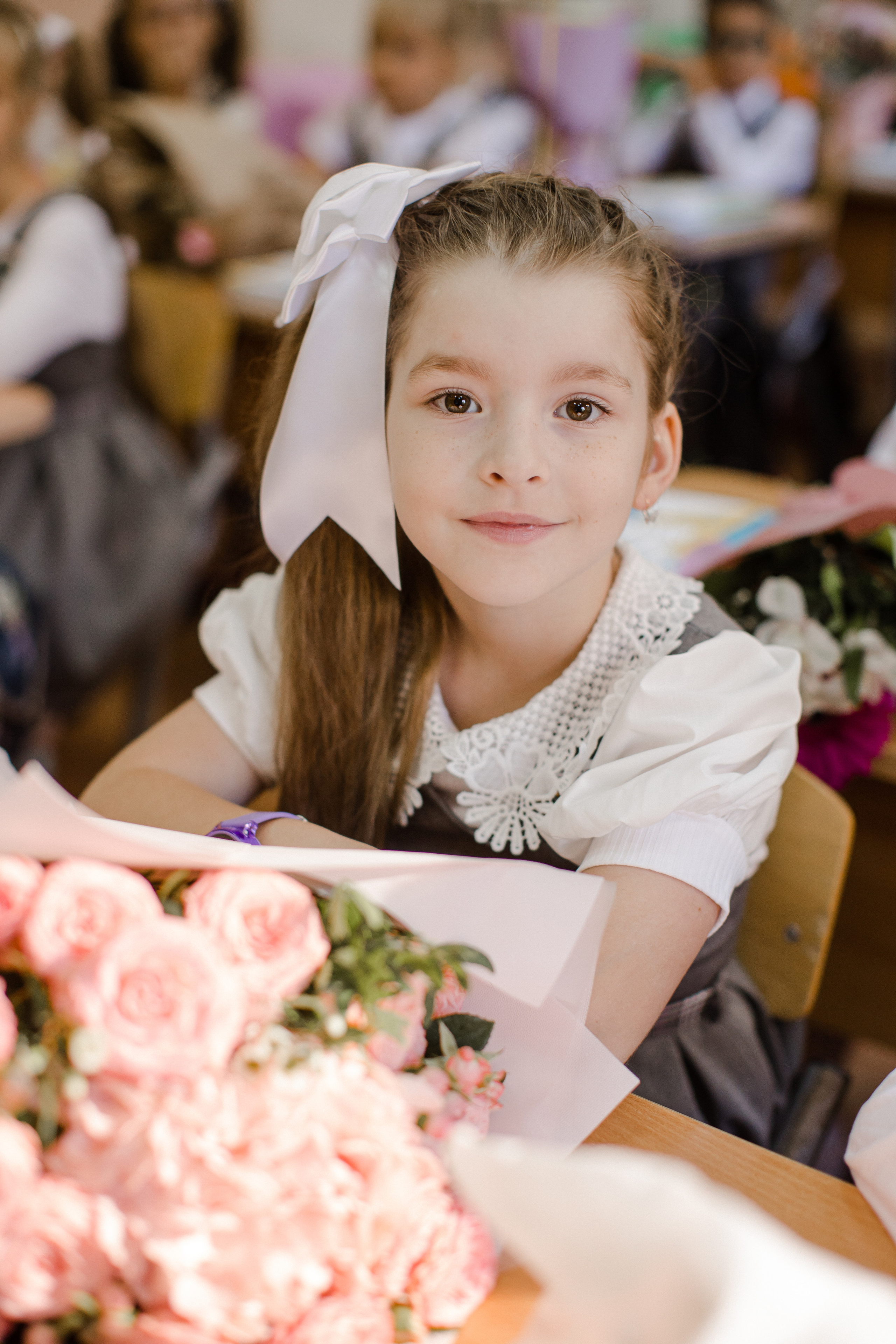 1 раз в первый класс. Семейный и детский фотограф в Москве Кузьмина Мария
