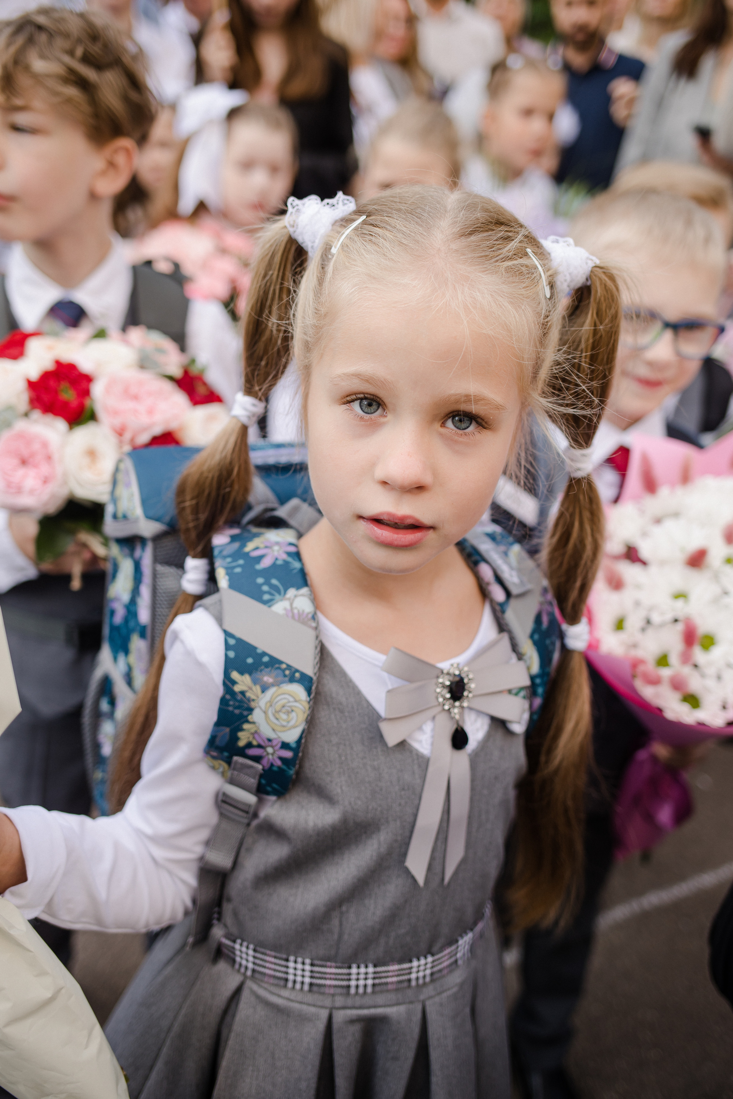 1 раз в первый класс. Семейный и детский фотограф в Москве Кузьмина Мария