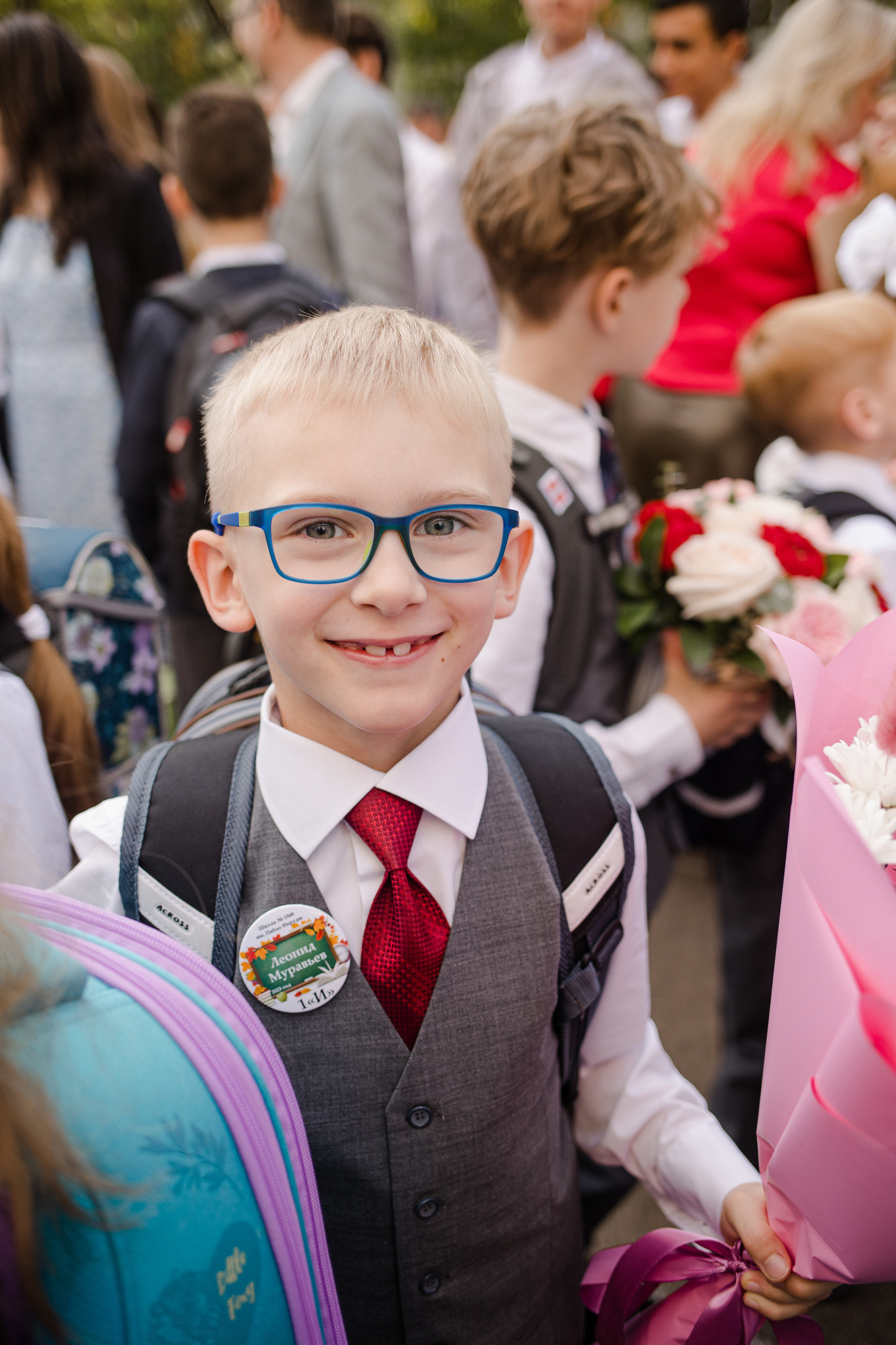 1 раз в первый класс. Семейный и детский фотограф в Москве Кузьмина Мария