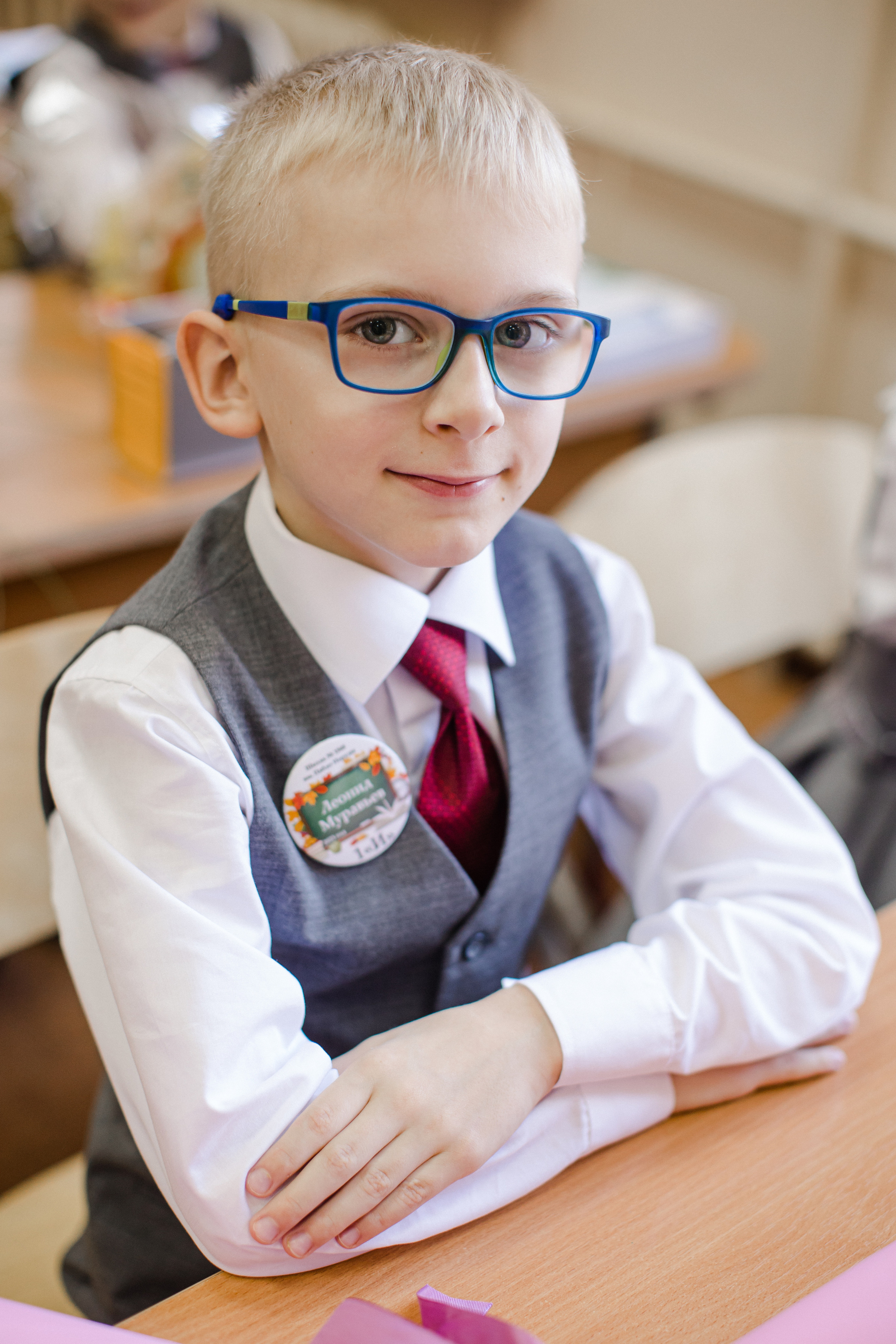 1 раз в первый класс. Семейный и детский фотограф в Москве Кузьмина Мария