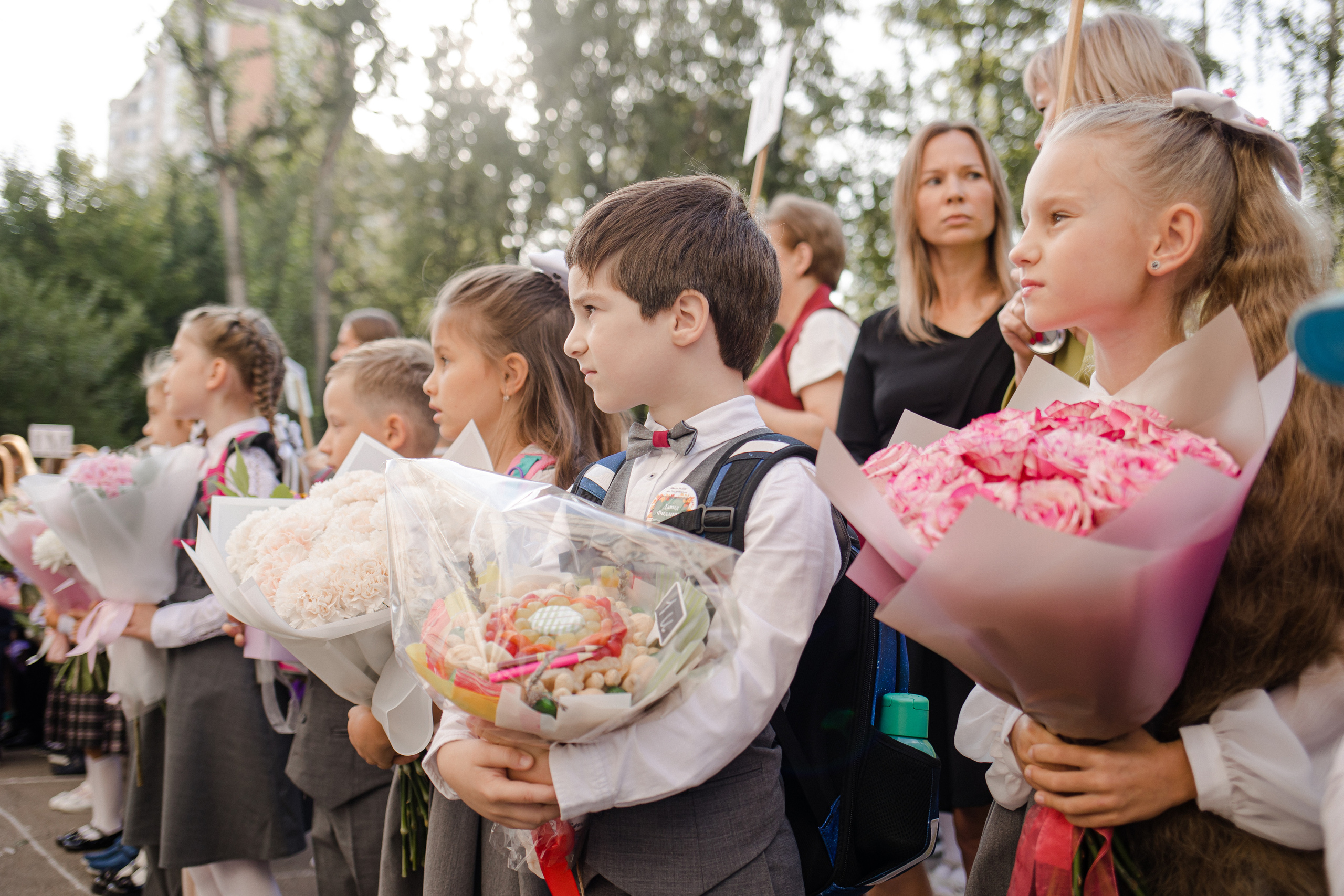 1 раз в первый класс. Семейный и детский фотограф в Москве Кузьмина Мария