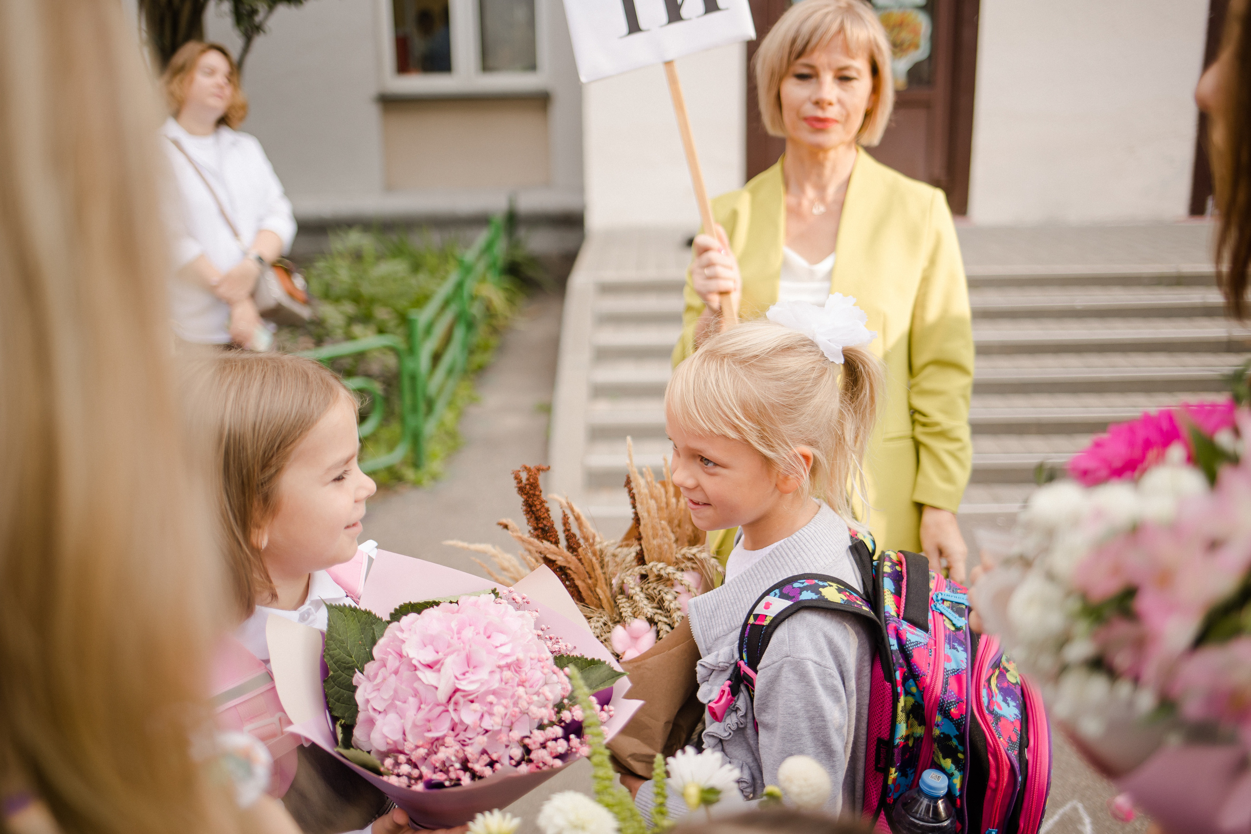 1 раз в первый класс. Семейный и детский фотограф в Москве Кузьмина Мария