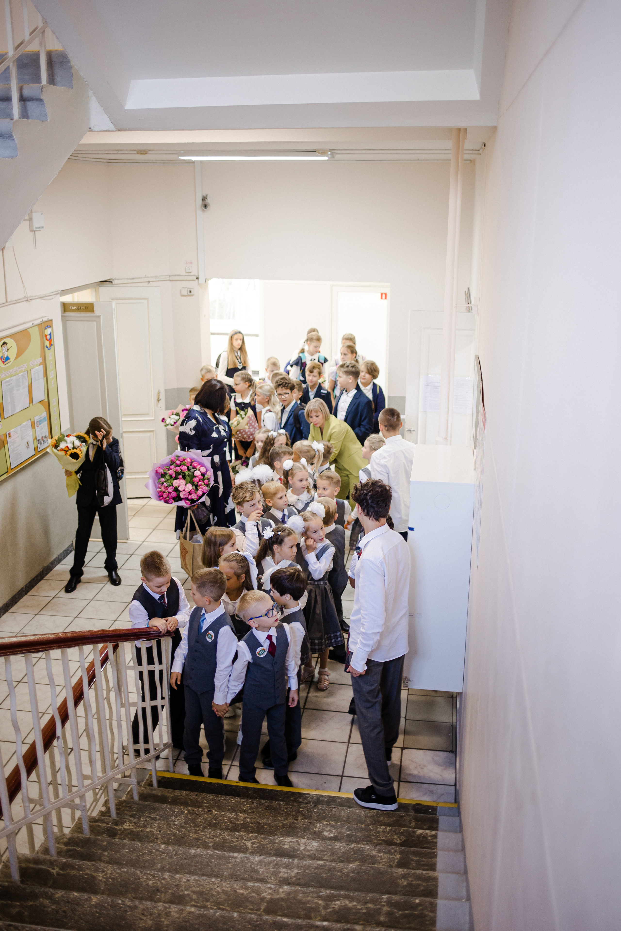 1 раз в первый класс. Семейный и детский фотограф в Москве Кузьмина Мария