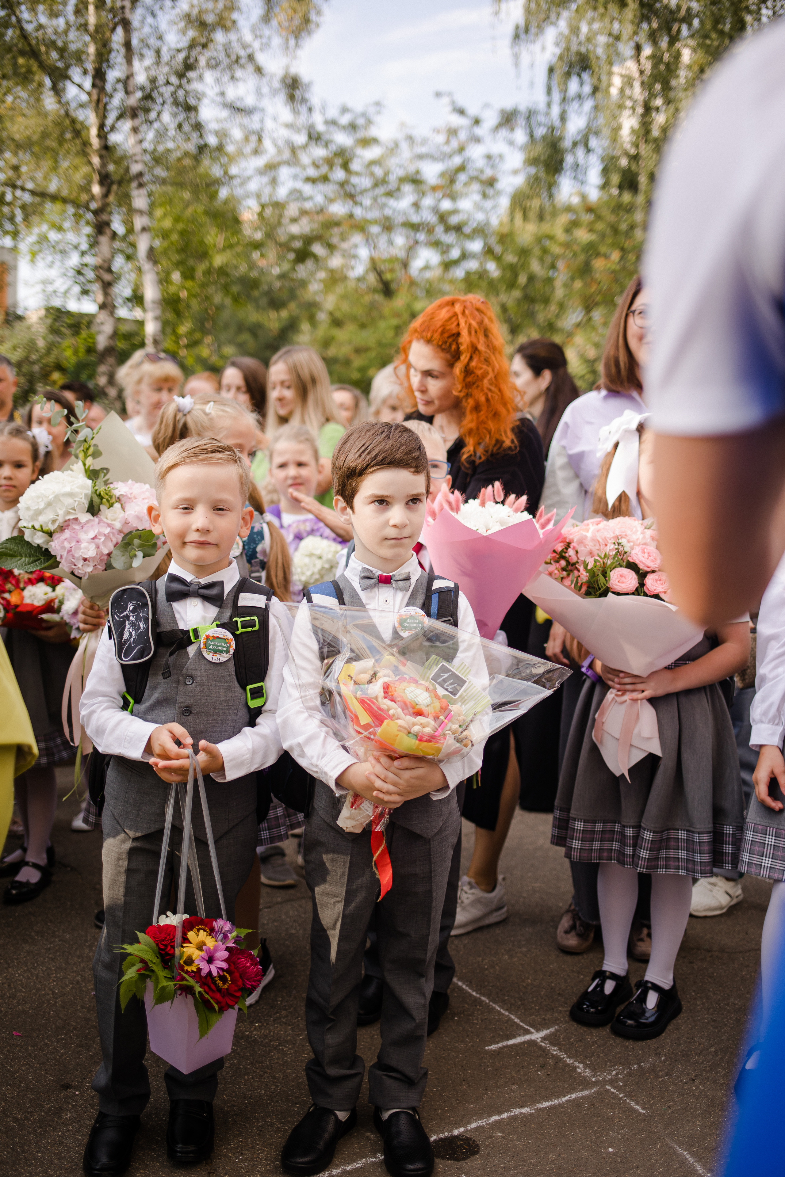 1 раз в первый класс. Семейный и детский фотограф в Москве Кузьмина Мария