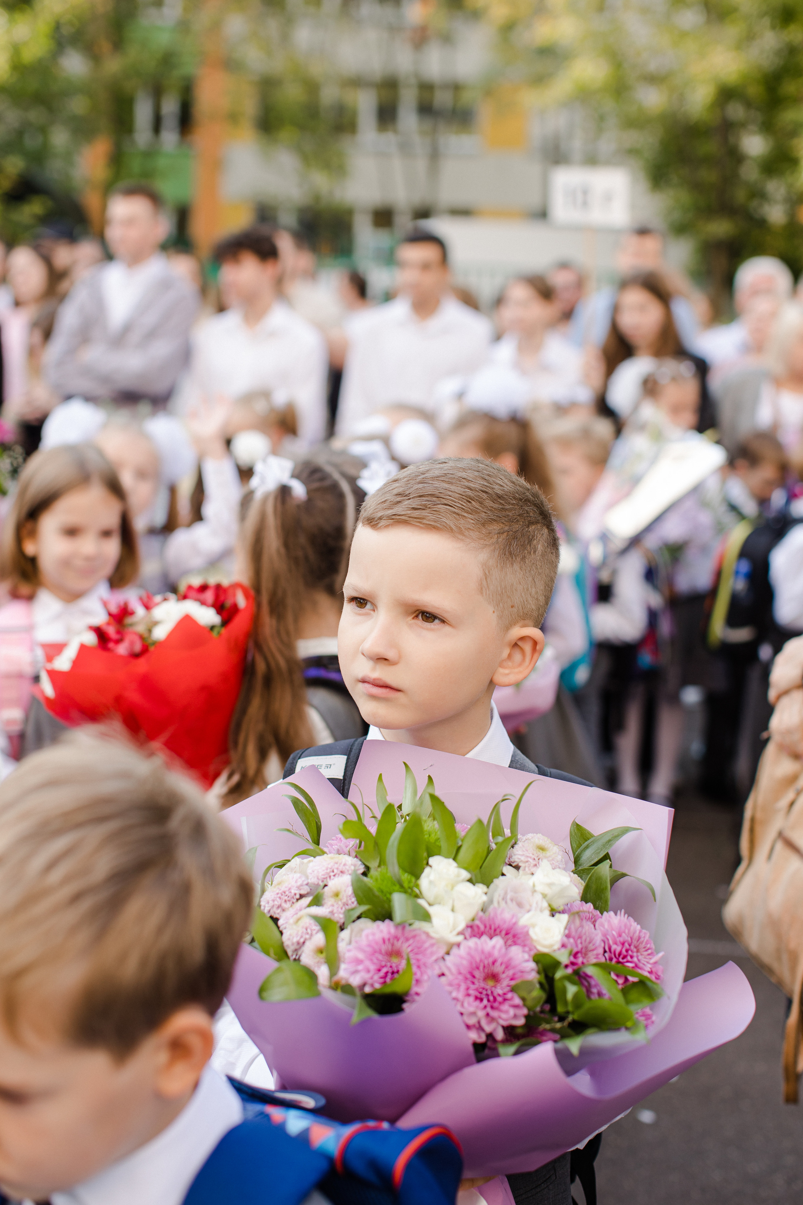 1 раз в первый класс. Семейный и детский фотограф в Москве Кузьмина Мария