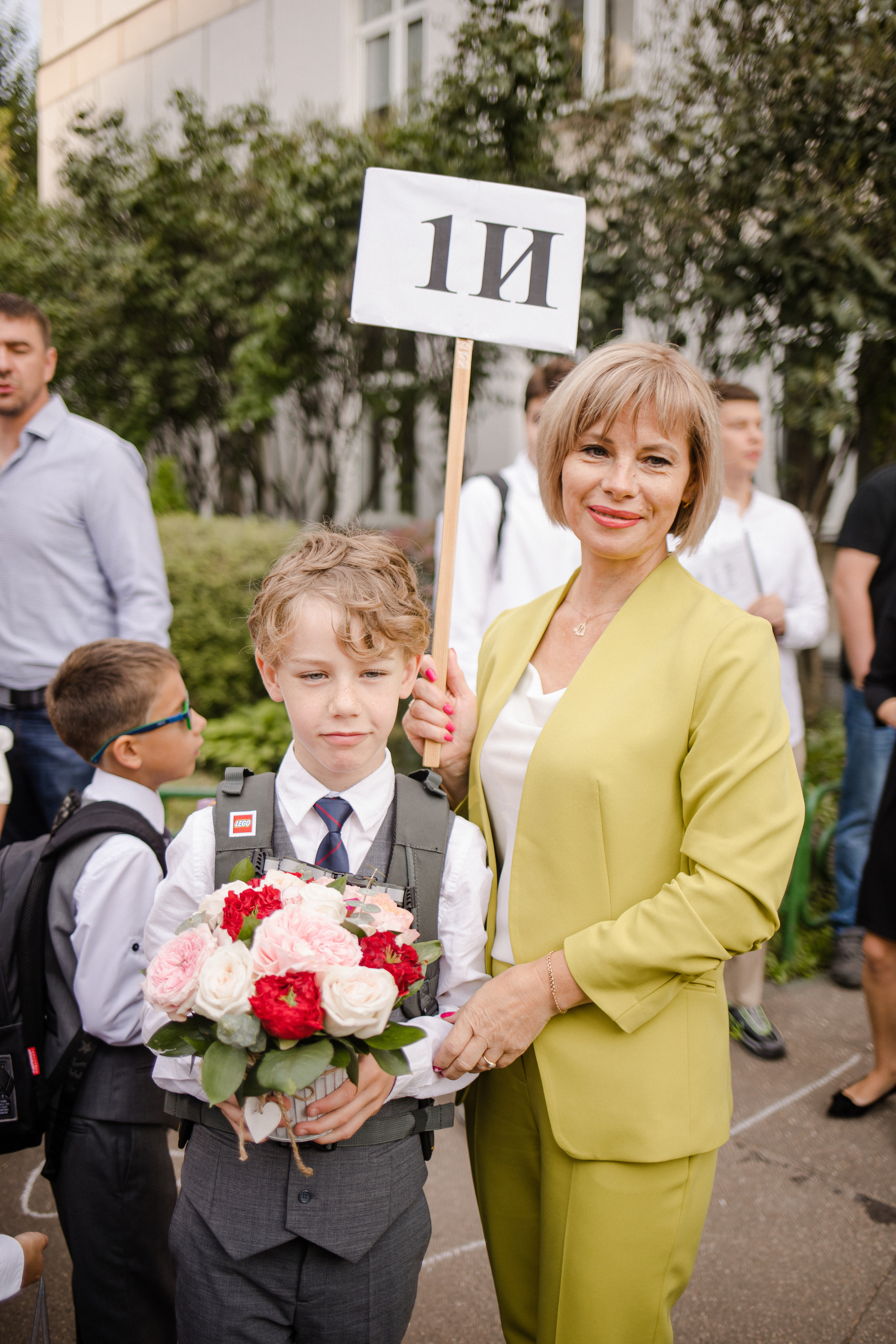 1 раз в первый класс. Семейный и детский фотограф в Москве Кузьмина Мария