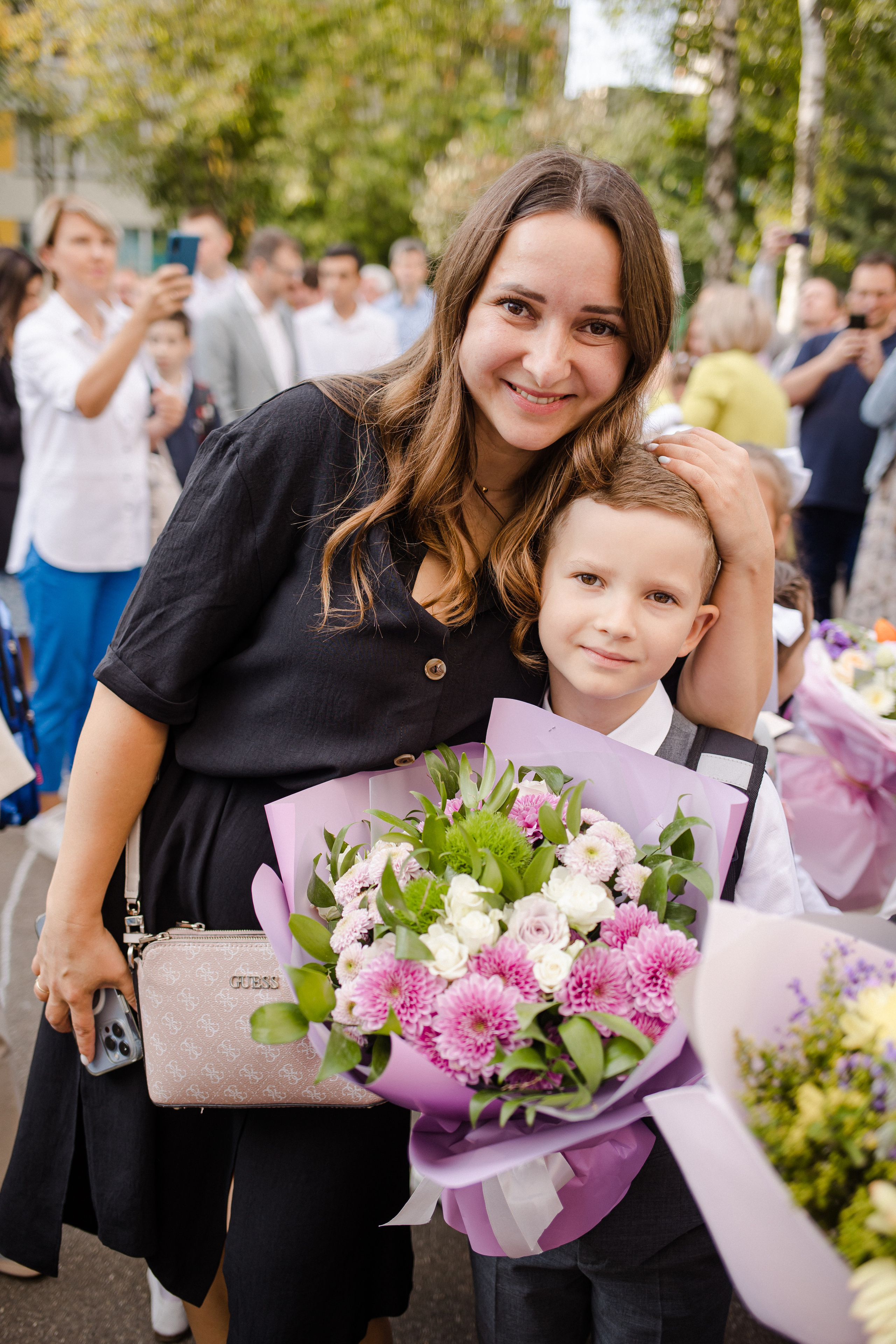1 раз в первый класс. Семейный и детский фотограф в Москве Кузьмина Мария