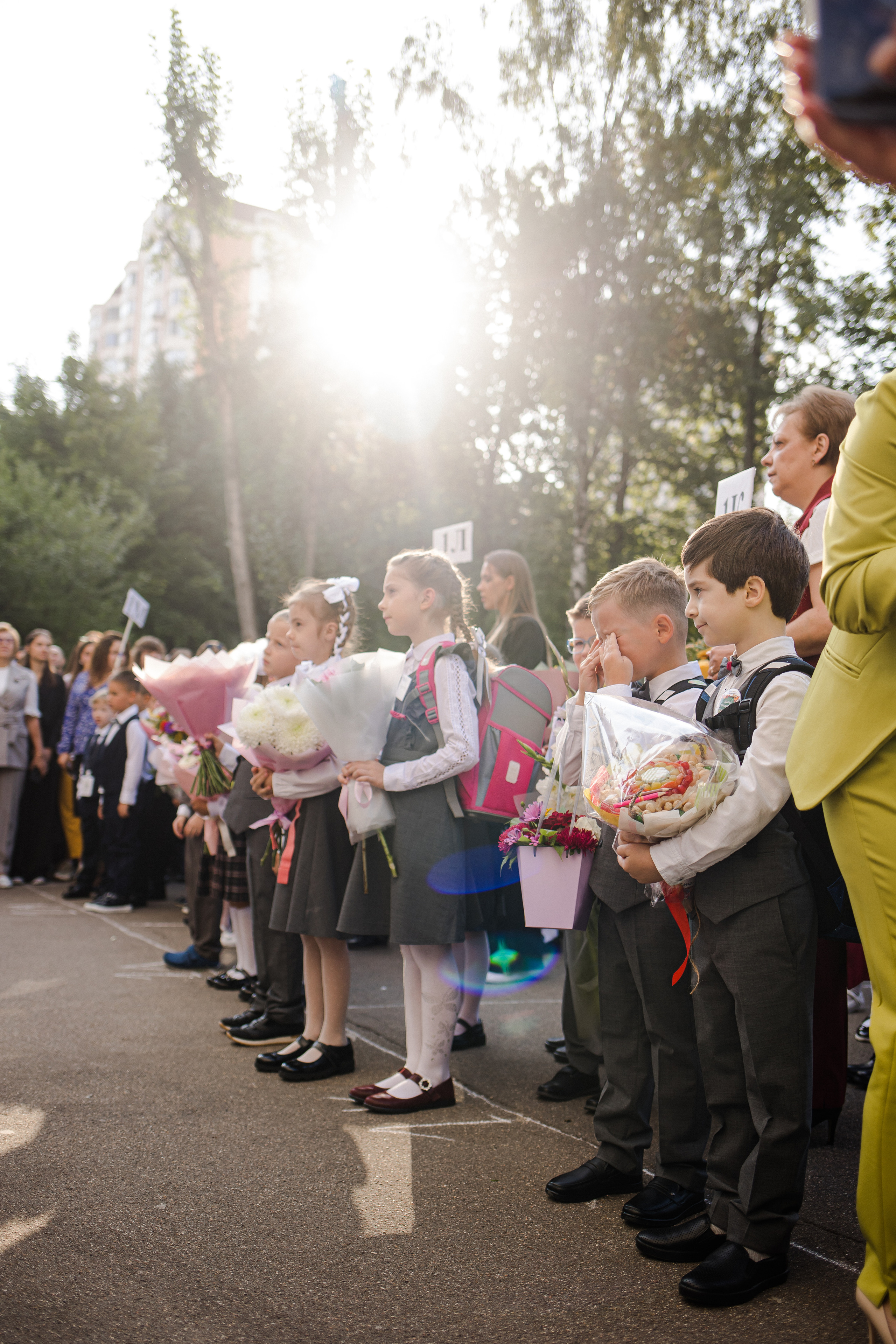 1 раз в первый класс. Семейный и детский фотограф в Москве Кузьмина Мария