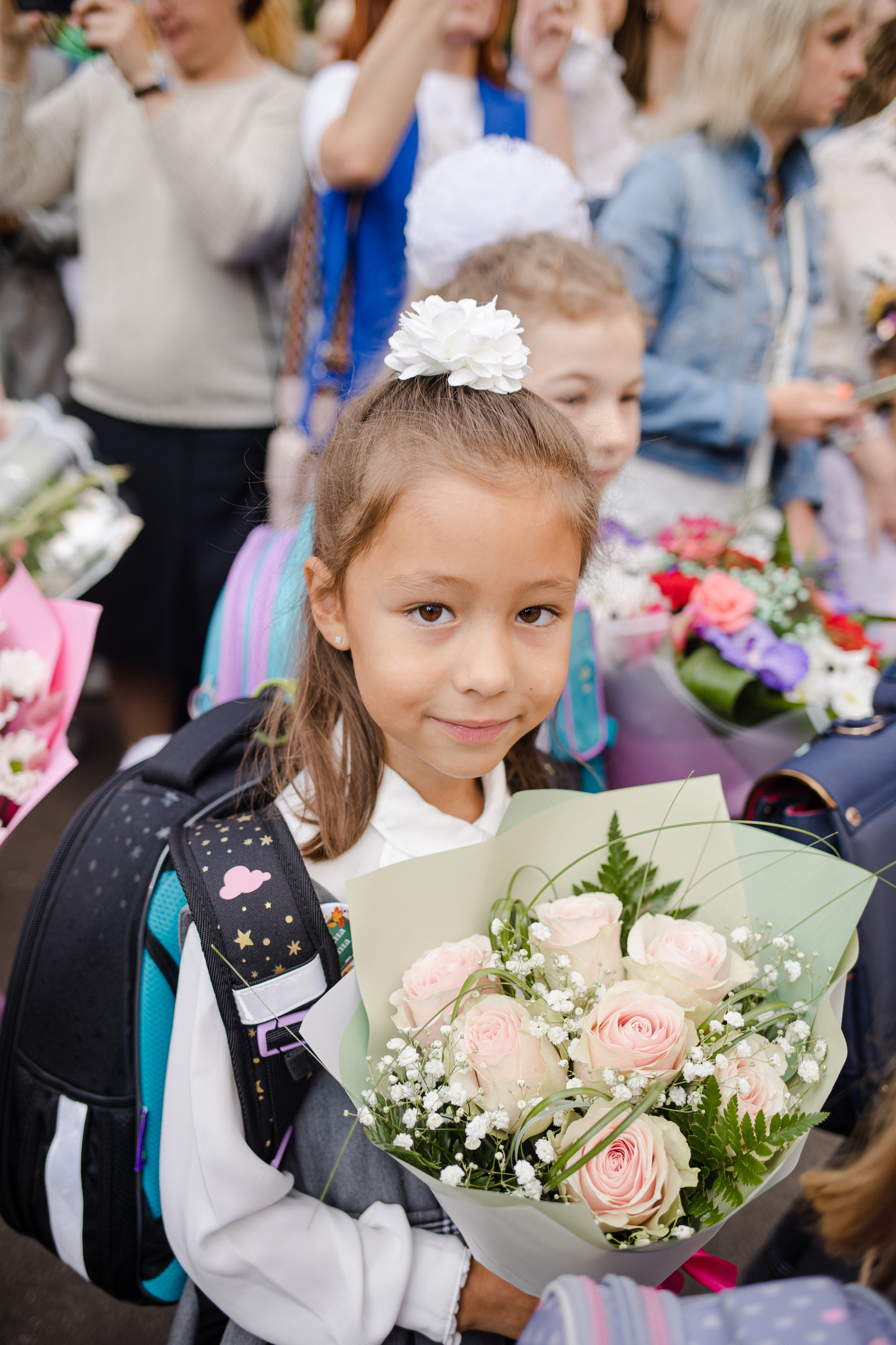 1 раз в первый класс. Семейный и детский фотограф в Москве Кузьмина Мария