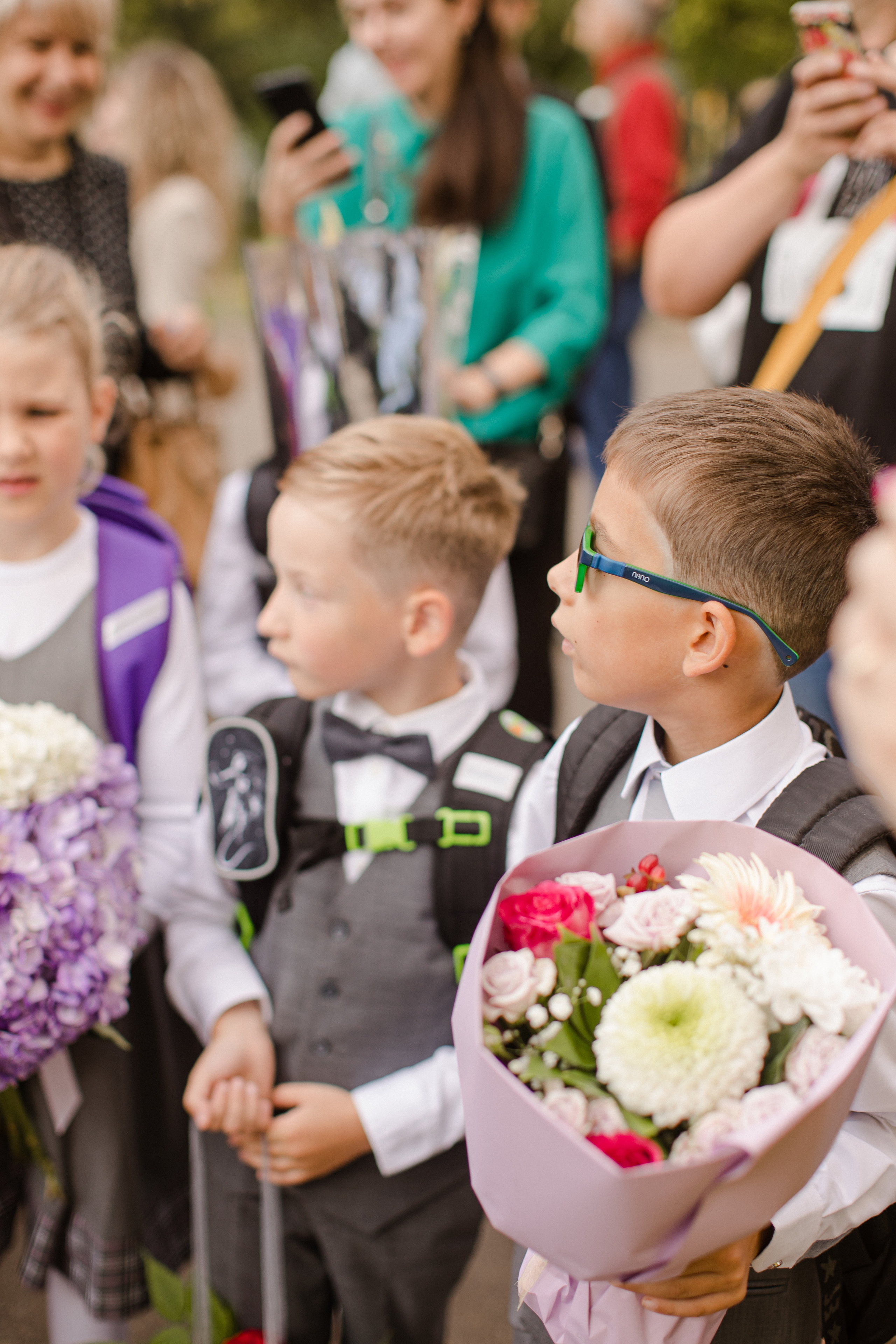 1 раз в первый класс. Семейный и детский фотограф в Москве Кузьмина Мария