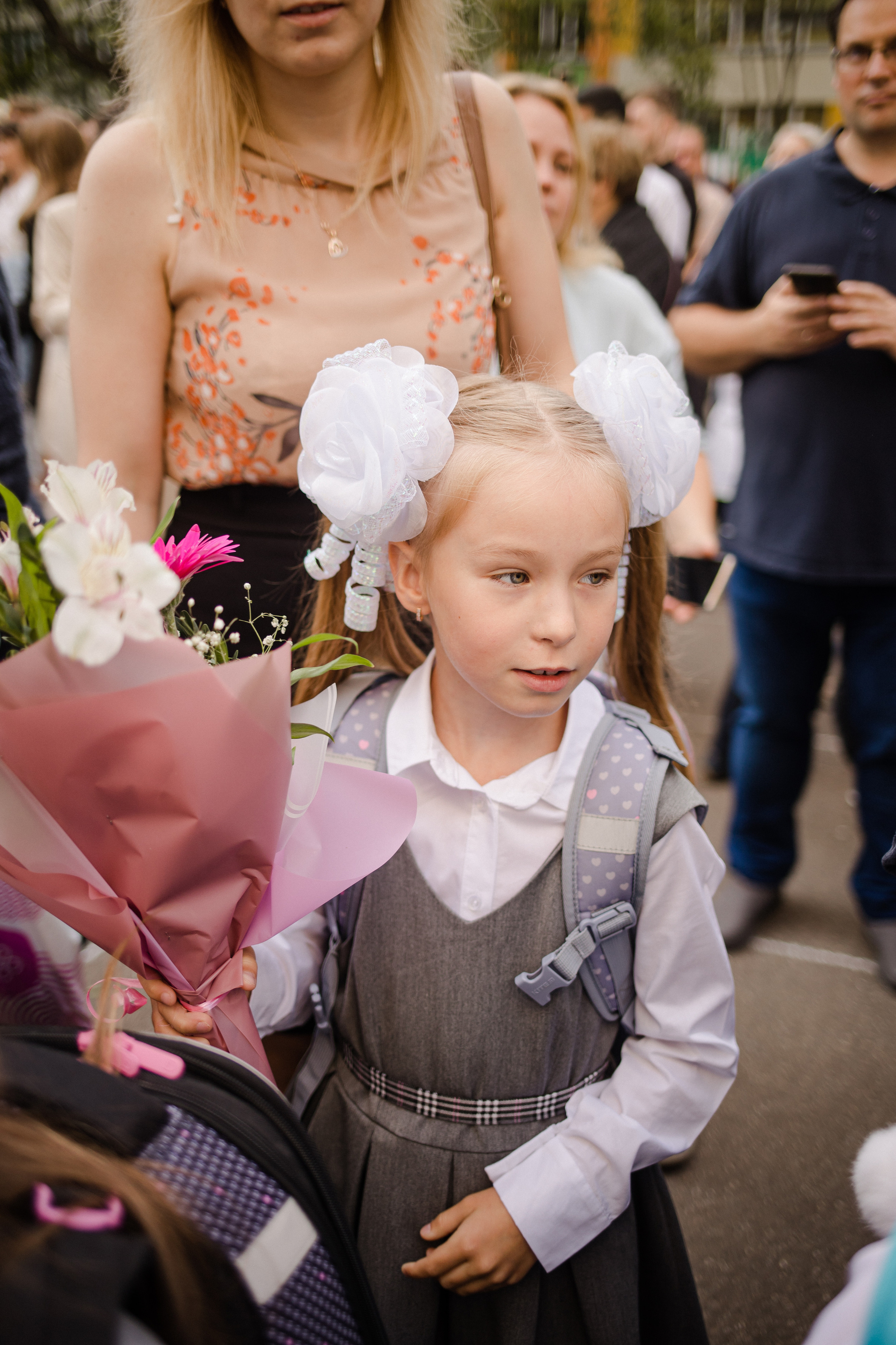 1 раз в первый класс. Семейный и детский фотограф в Москве Кузьмина Мария