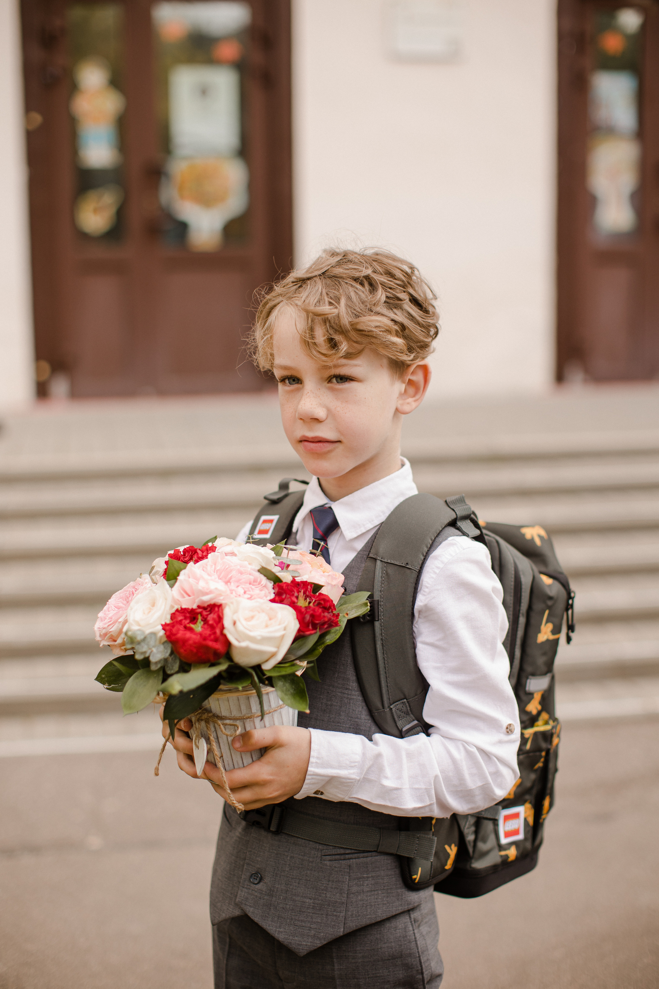 1 раз в первый класс. Семейный и детский фотограф в Москве Кузьмина Мария