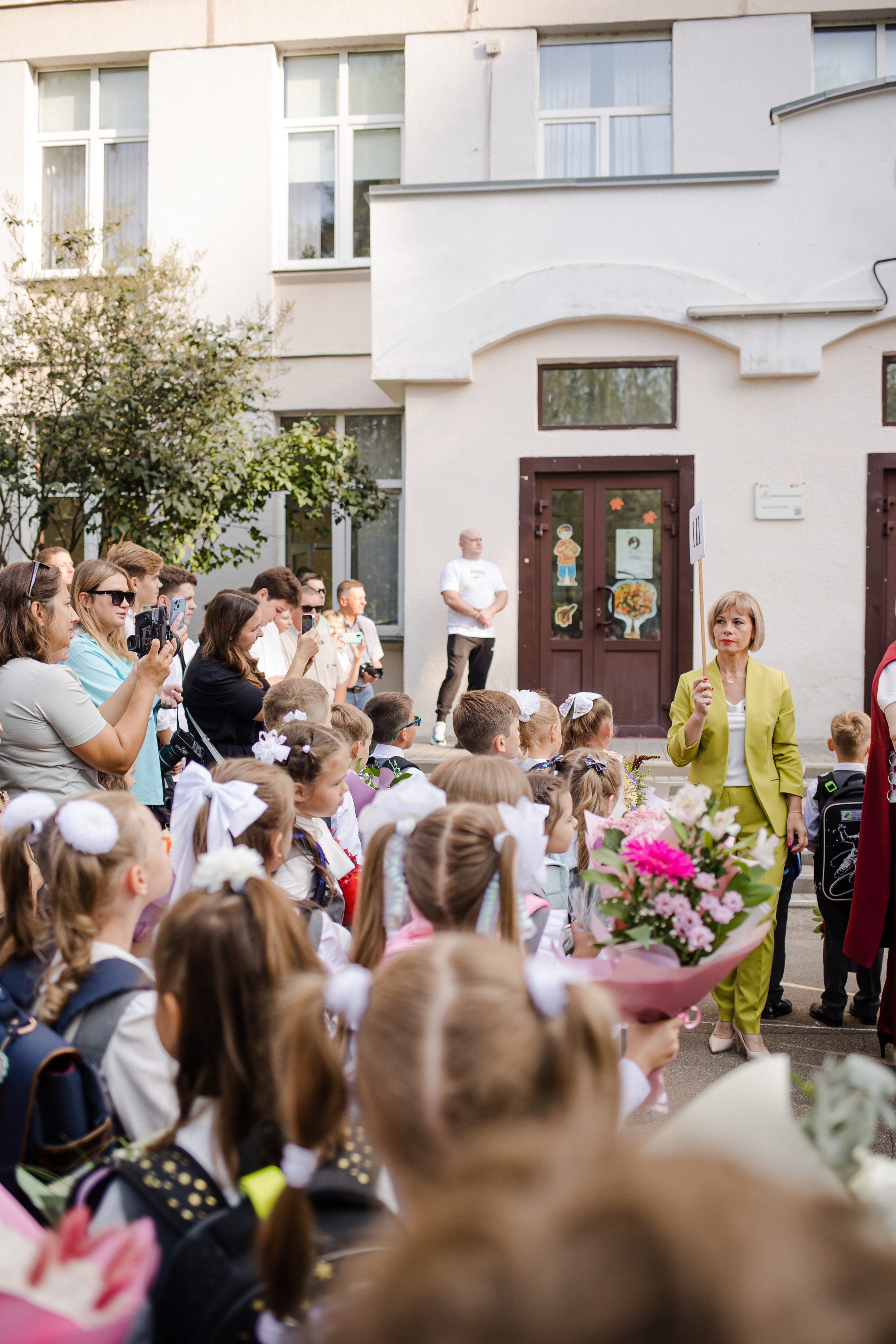 1 раз в первый класс. Семейный и детский фотограф в Москве Кузьмина Мария