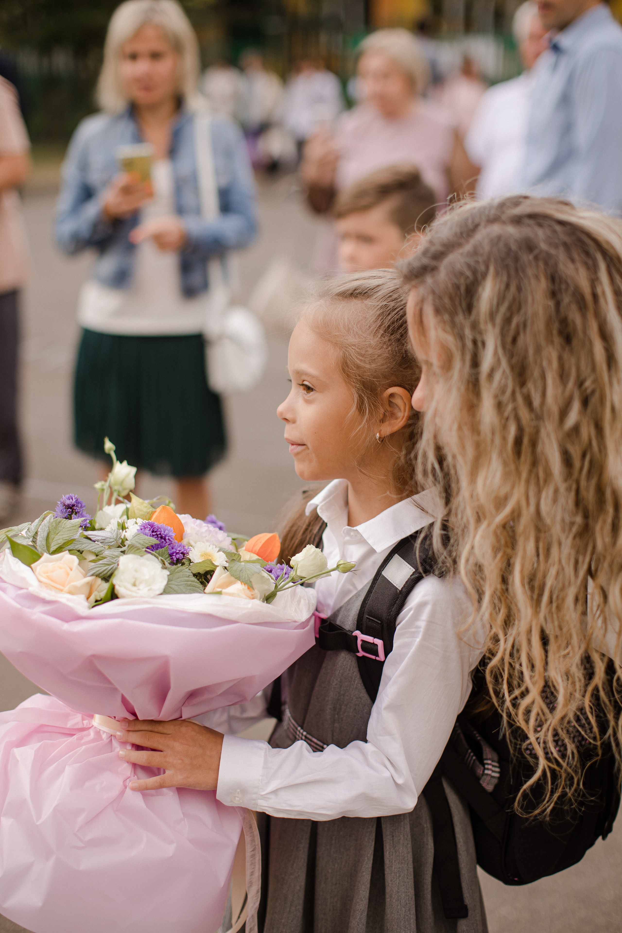 1 раз в первый класс. Семейный и детский фотограф в Москве Кузьмина Мария