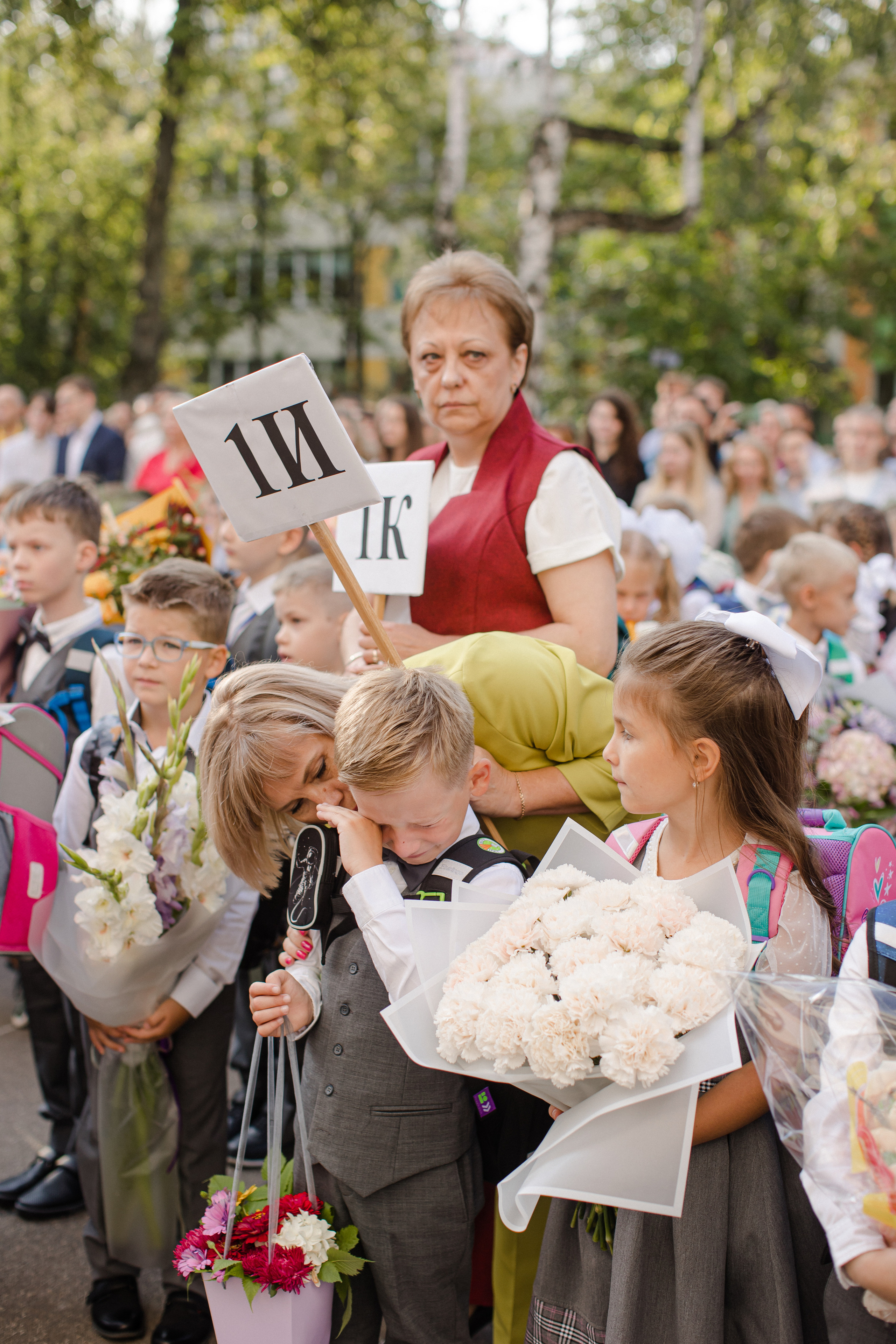 1 раз в первый класс. Семейный и детский фотограф в Москве Кузьмина Мария
