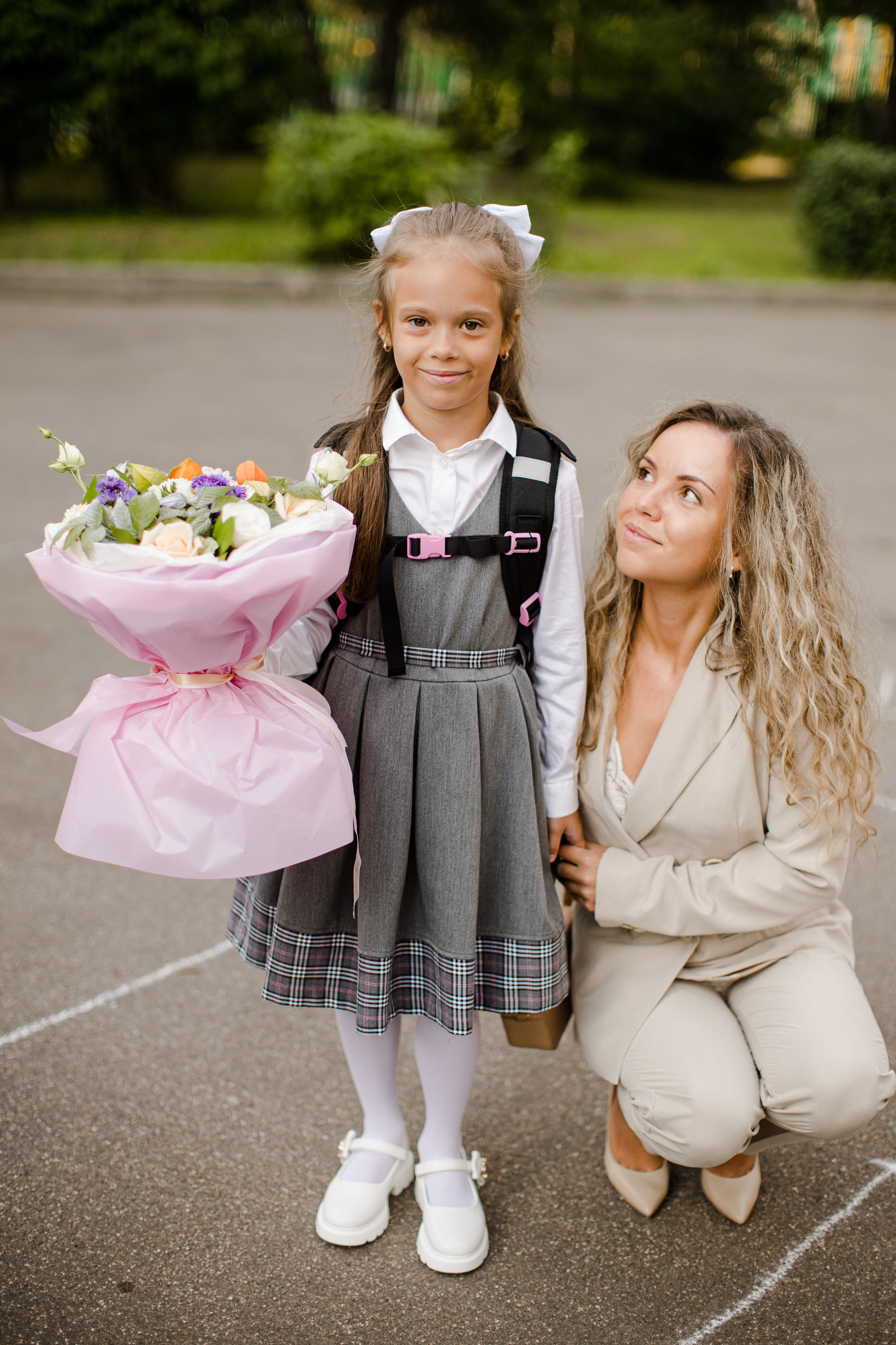 1 раз в первый класс. Семейный и детский фотограф в Москве Кузьмина Мария