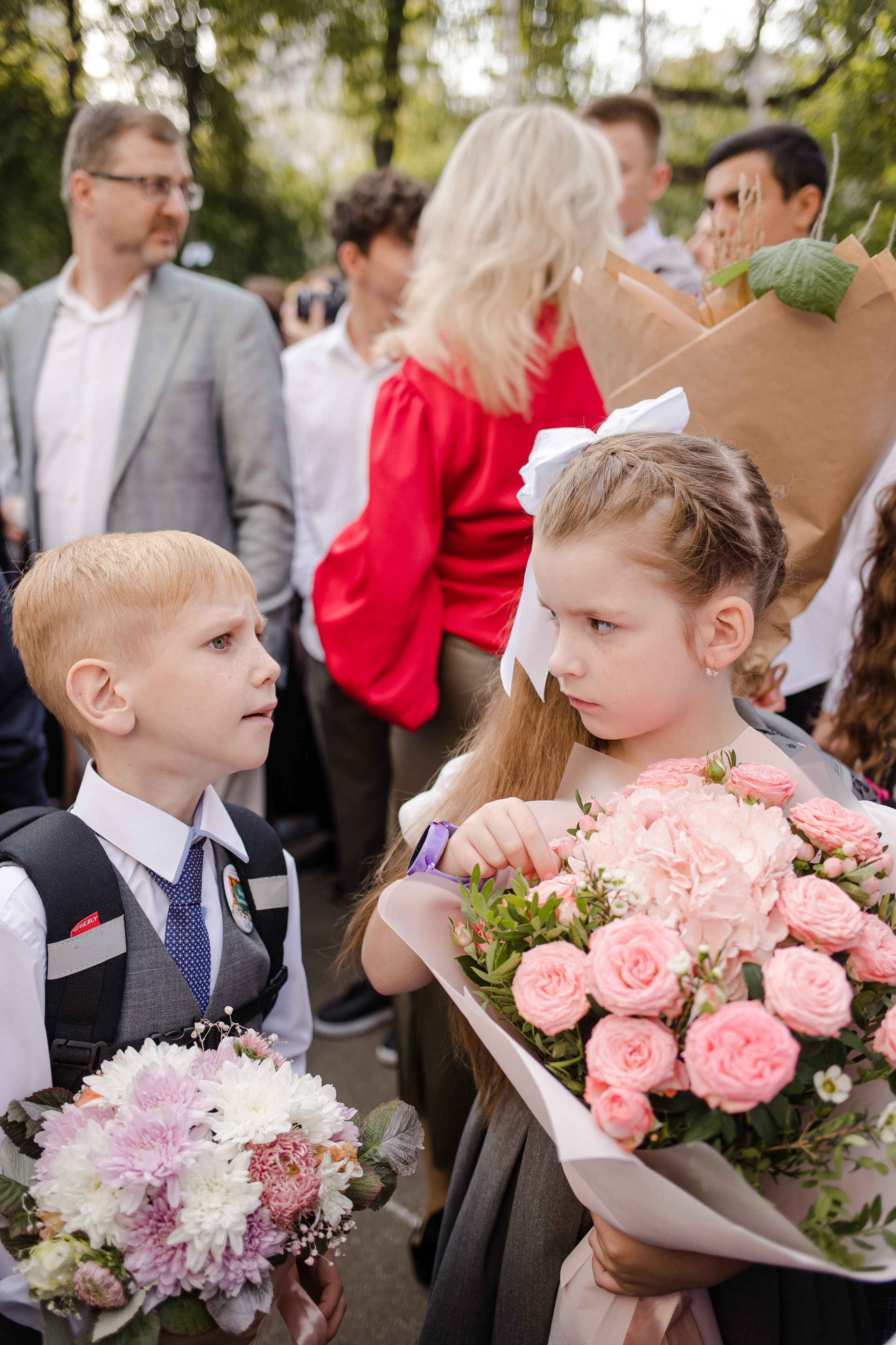 1 раз в первый класс. Семейный и детский фотограф в Москве Кузьмина Мария