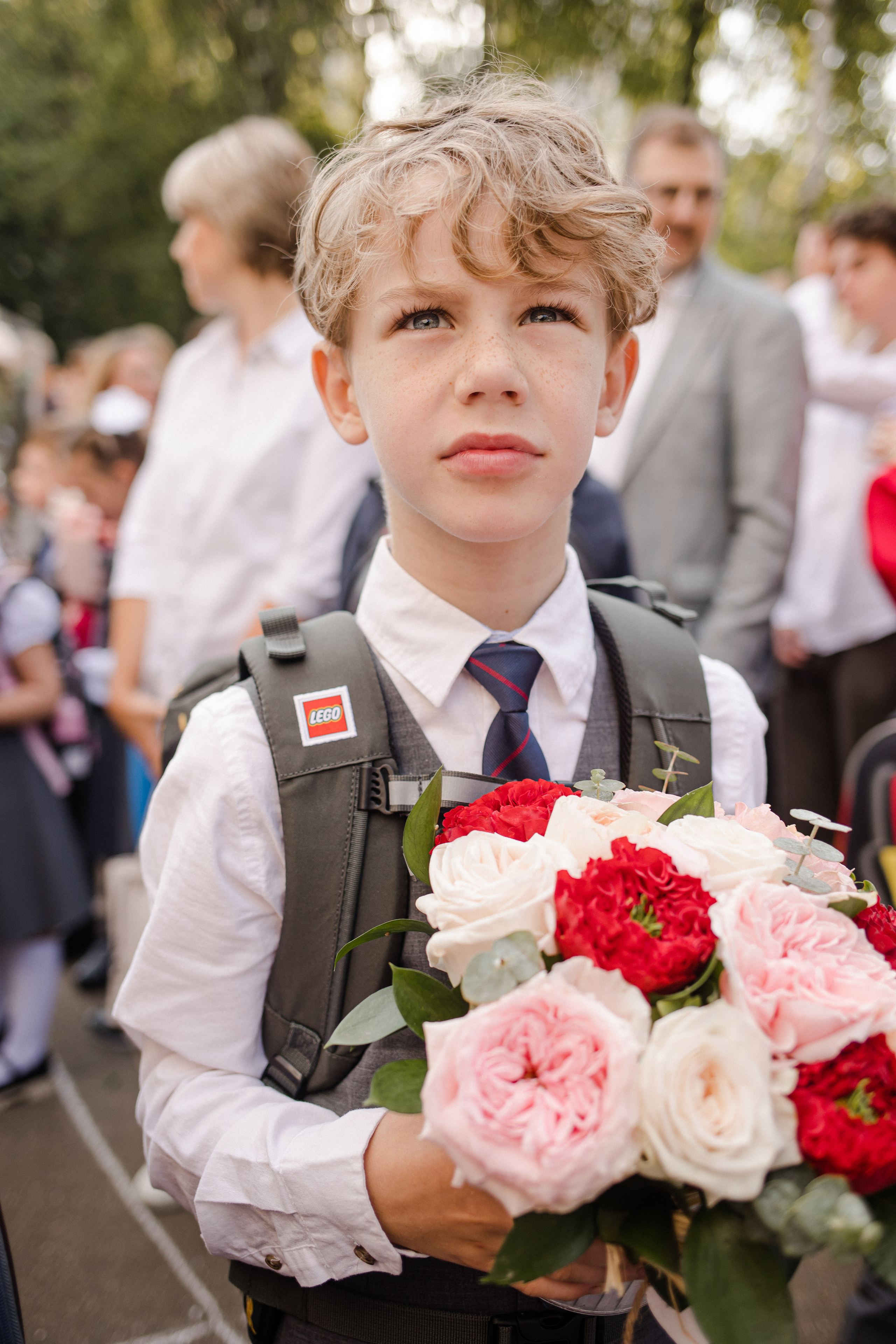 1 раз в первый класс. Семейный и детский фотограф в Москве Кузьмина Мария