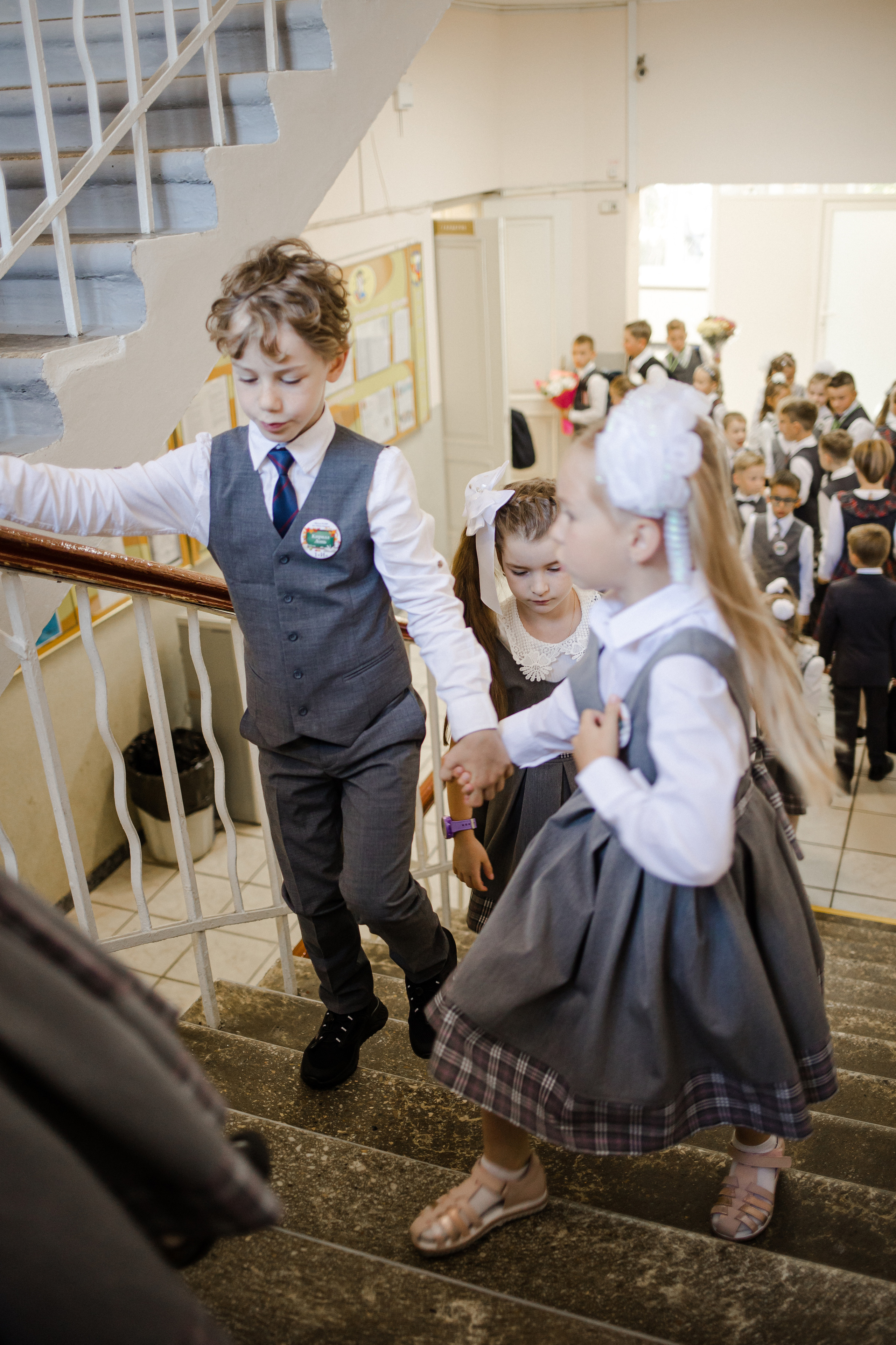 1 раз в первый класс. Семейный и детский фотограф в Москве Кузьмина Мария