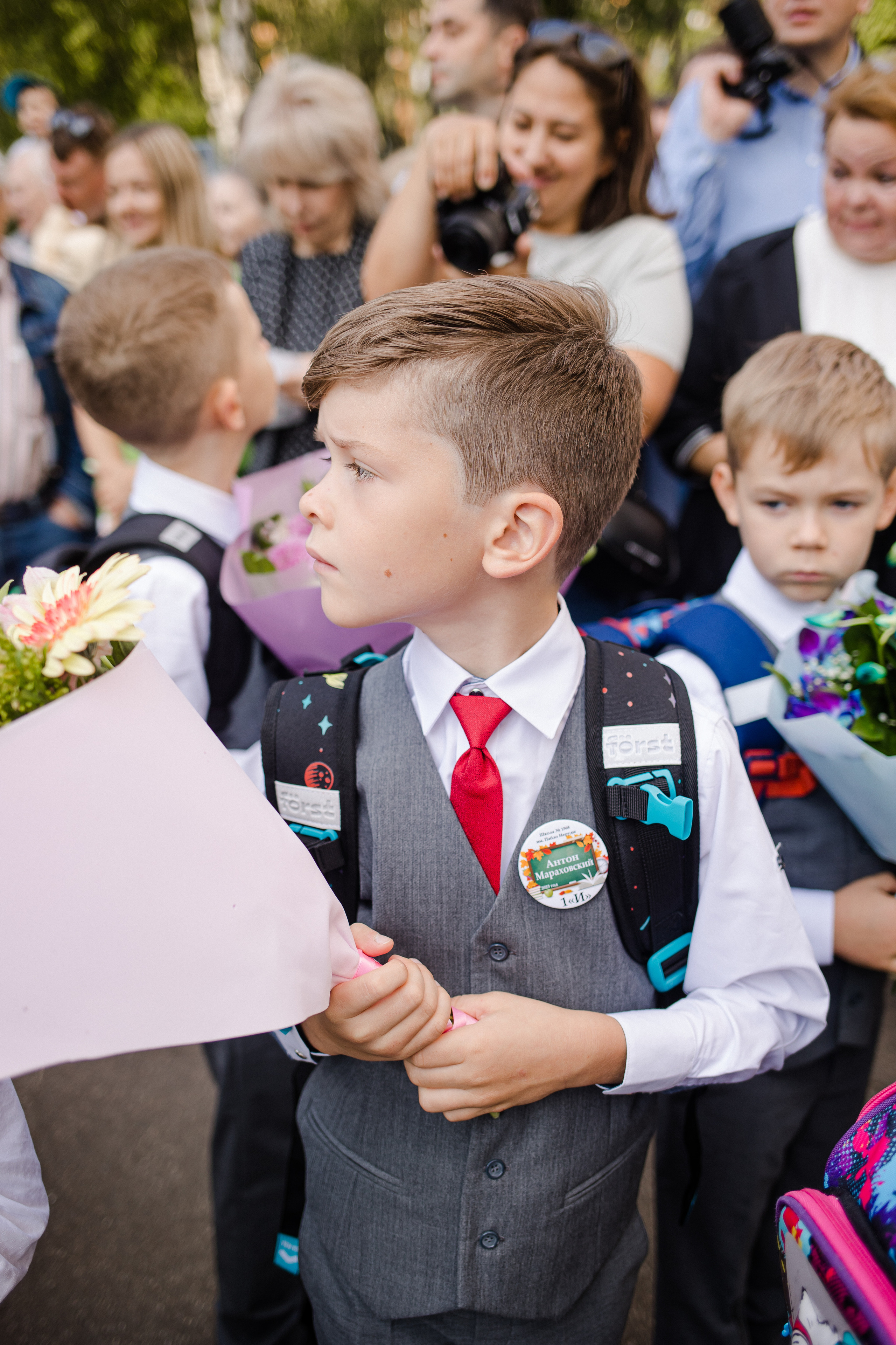 1 раз в первый класс. Семейный и детский фотограф в Москве Кузьмина Мария