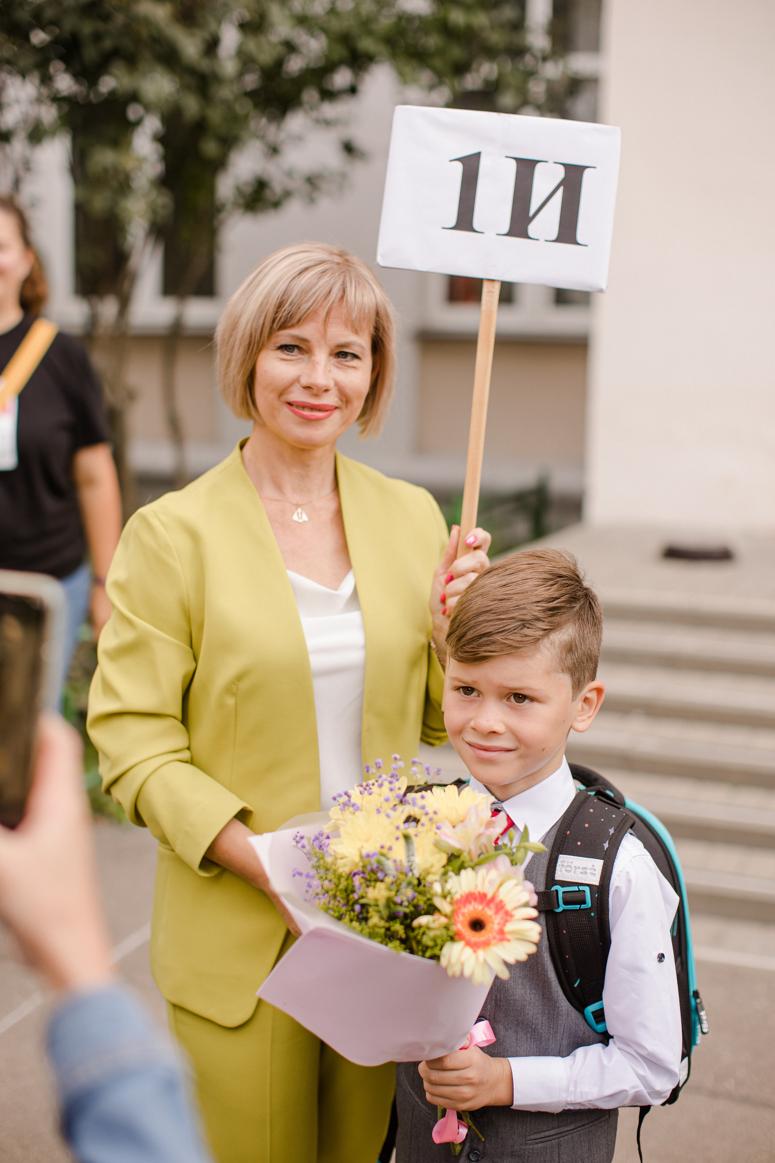 1 раз в первый класс. Семейный и детский фотограф в Москве Кузьмина Мария