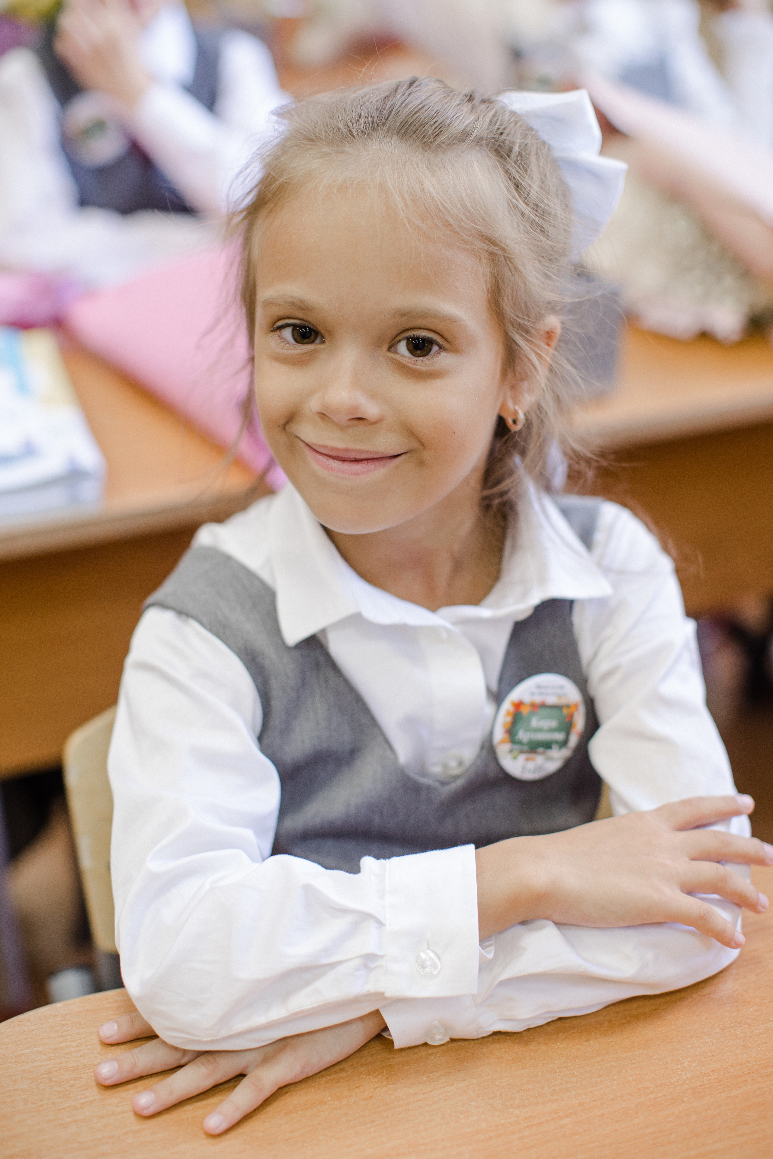 1 раз в первый класс. Семейный и детский фотограф в Москве Кузьмина Мария