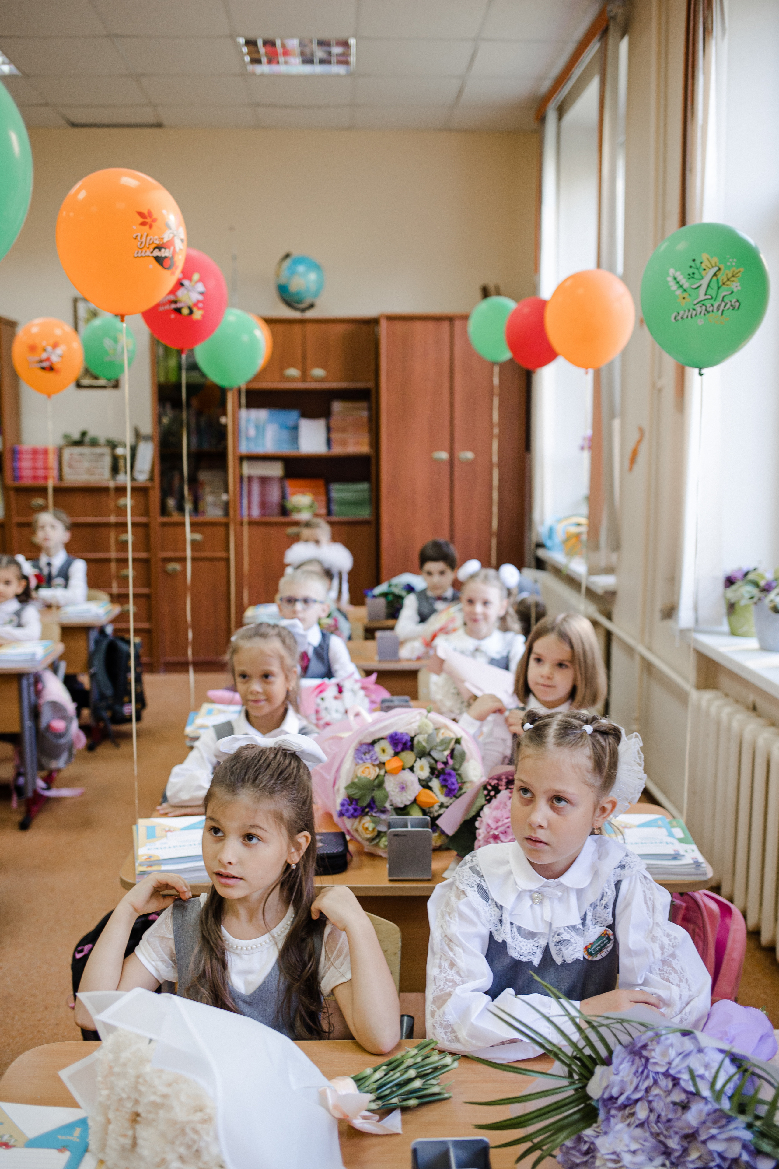 1 раз в первый класс. Семейный и детский фотограф в Москве Кузьмина Мария