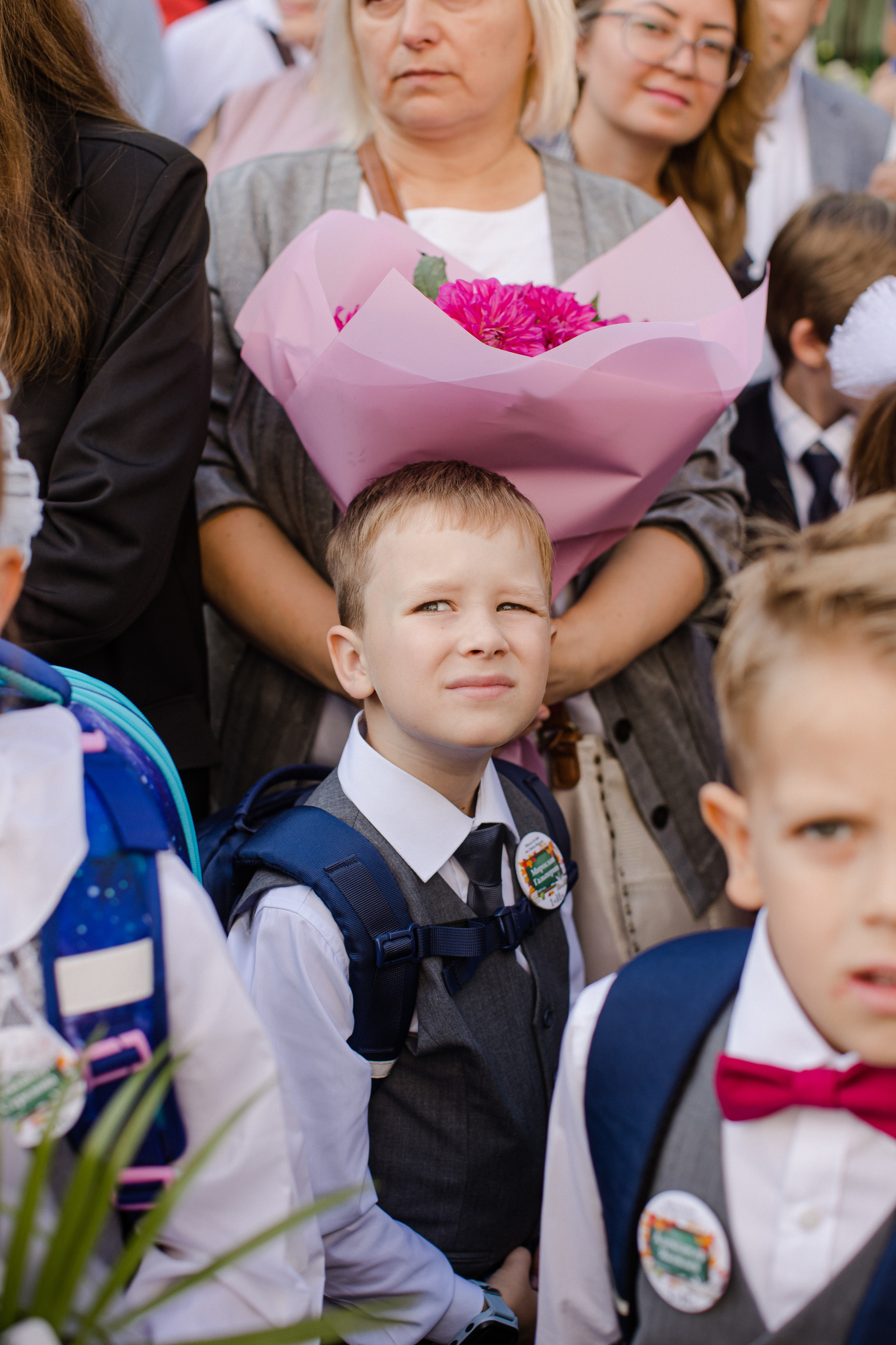 1 раз в первый класс. Семейный и детский фотограф в Москве Кузьмина Мария