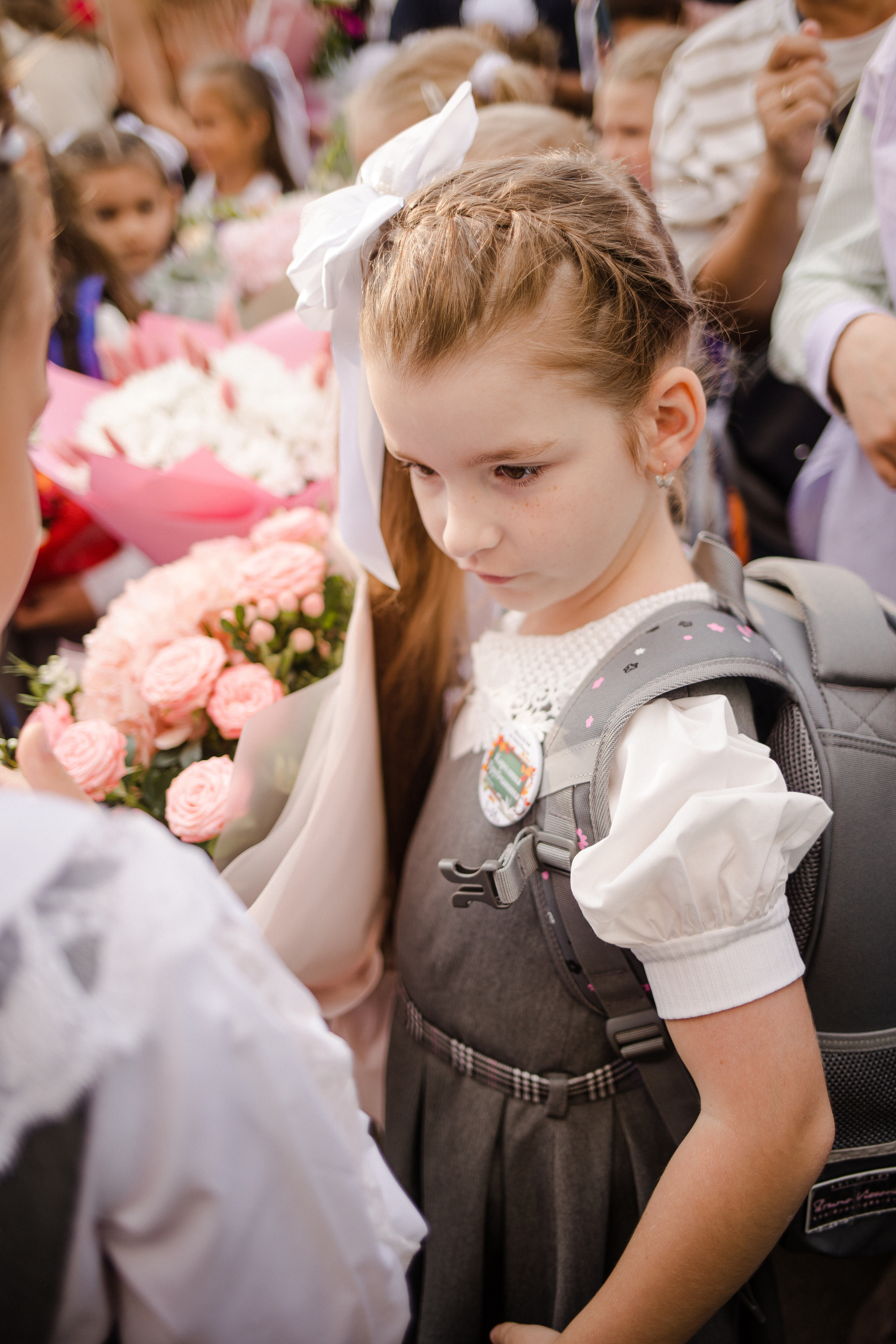 1 раз в первый класс. Семейный и детский фотограф в Москве Кузьмина Мария
