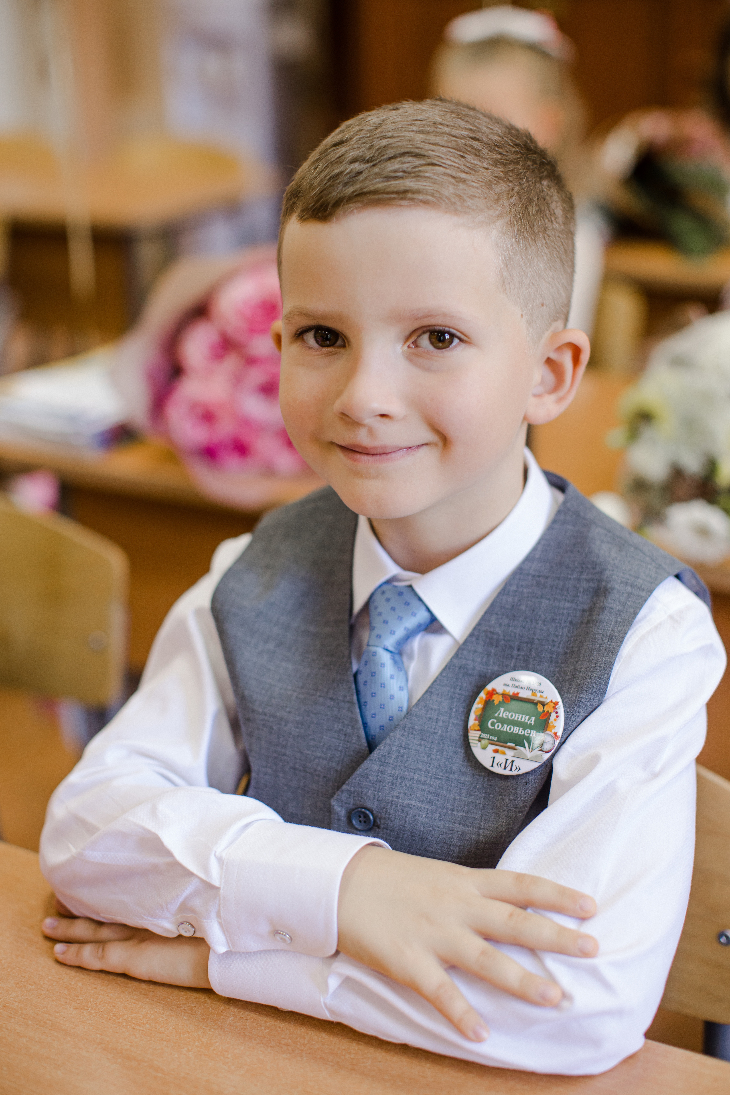 1 раз в первый класс. Семейный и детский фотограф в Москве Кузьмина Мария