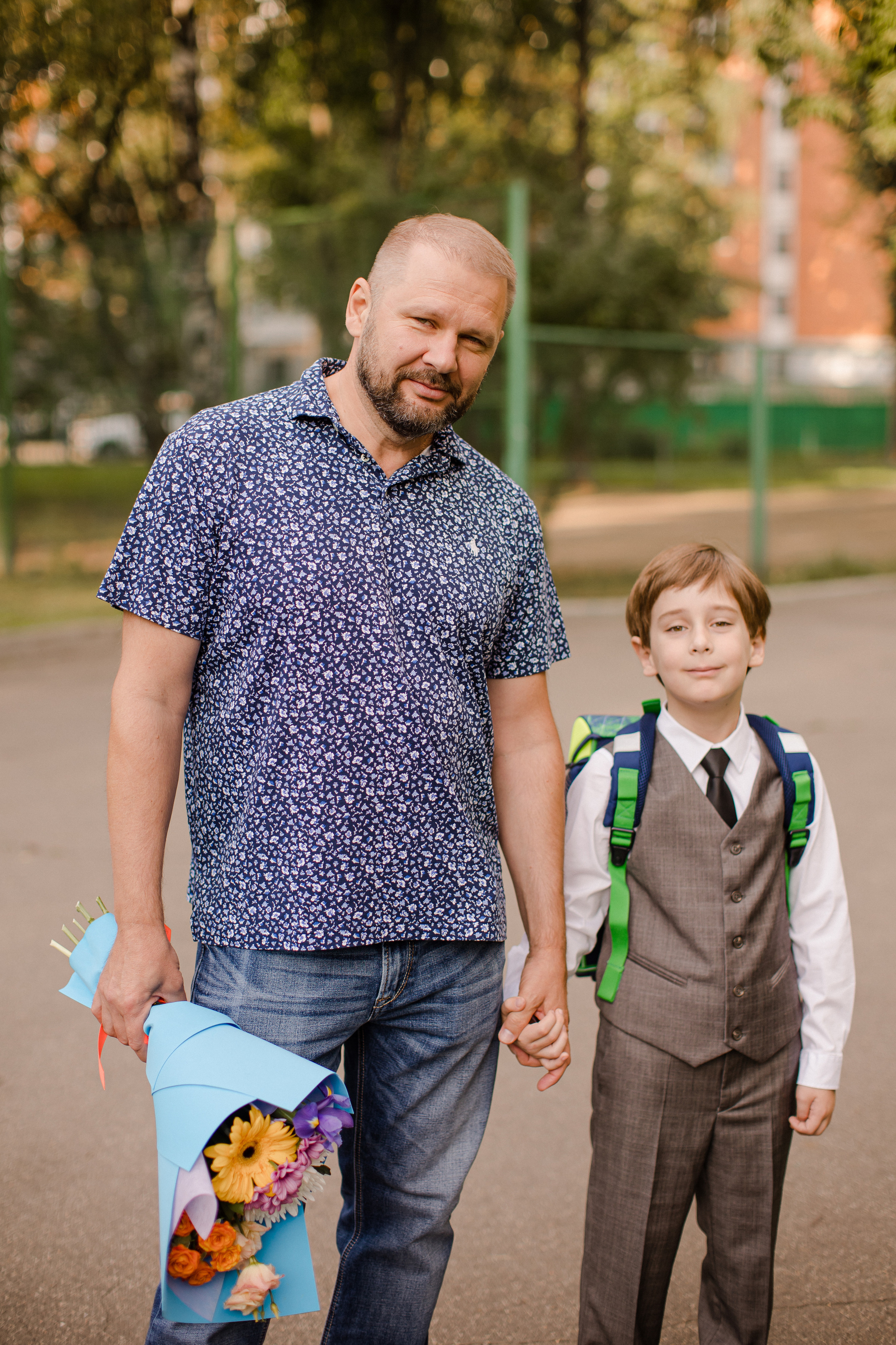 1 раз в первый класс. Семейный и детский фотограф в Москве Кузьмина Мария