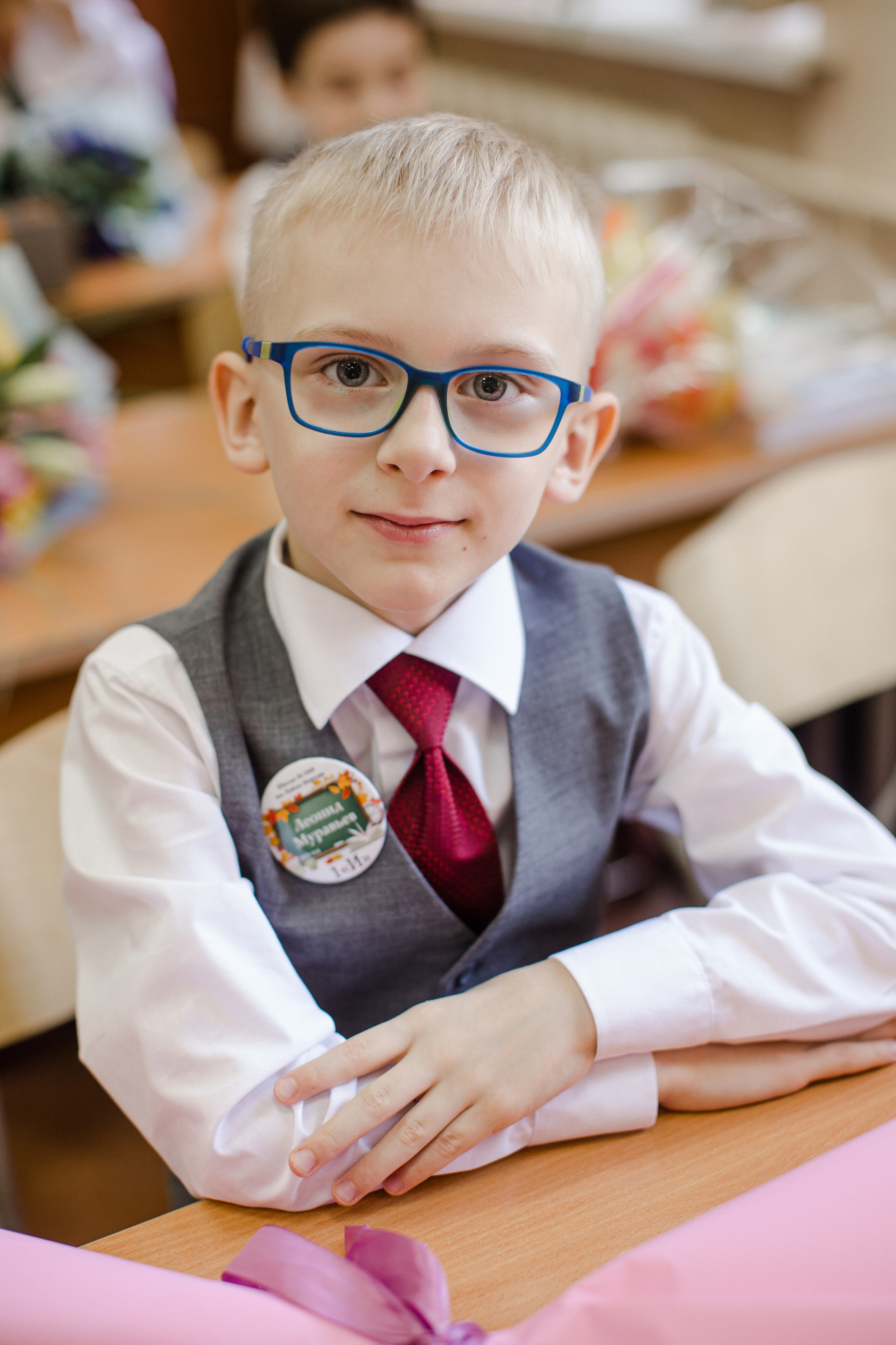 1 раз в первый класс. Семейный и детский фотограф в Москве Кузьмина Мария