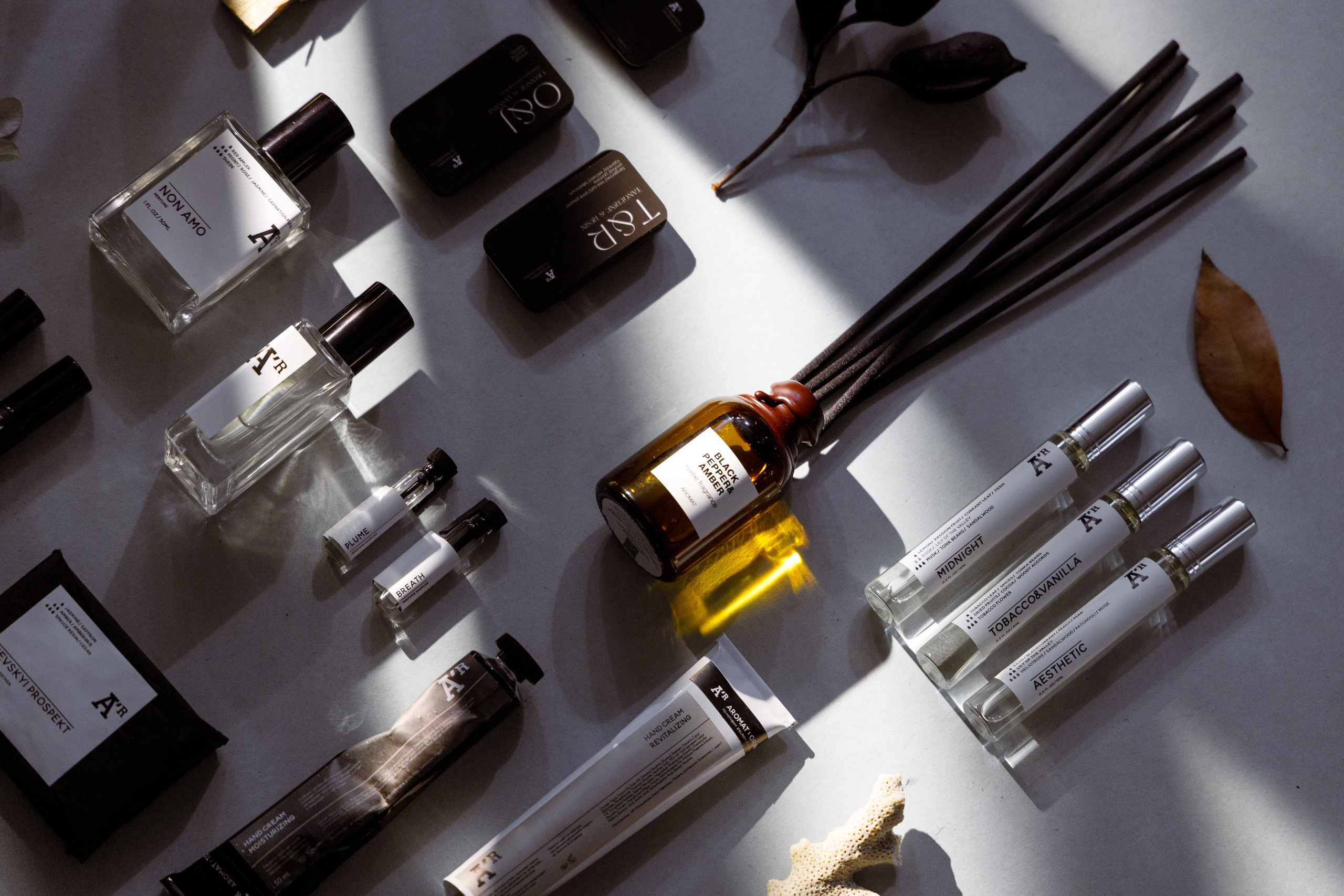 Рекламные фотографии парфюмерии