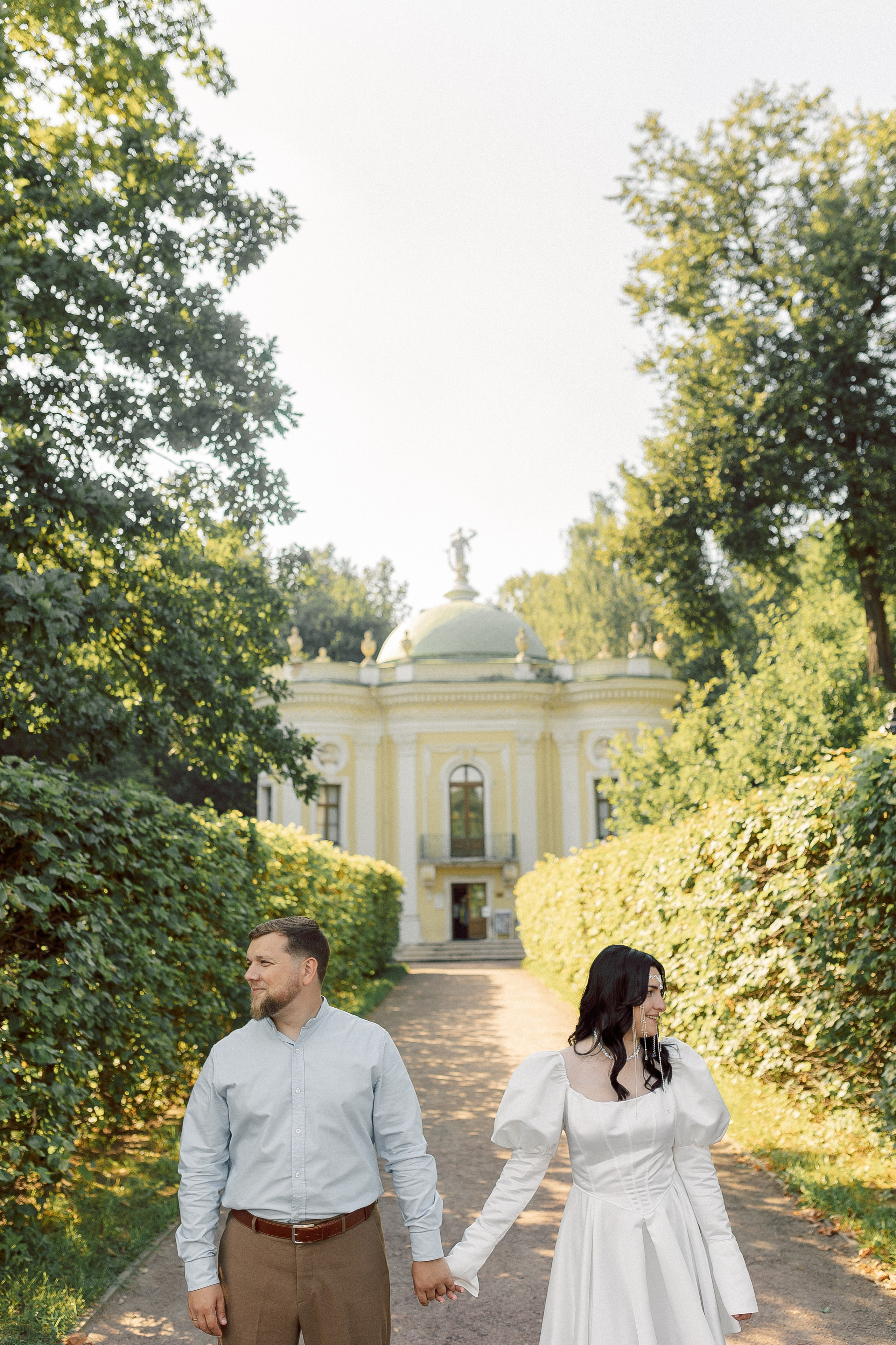 Прогулка в Кусково. Семейный фотограф в Москве Анна Пожарская