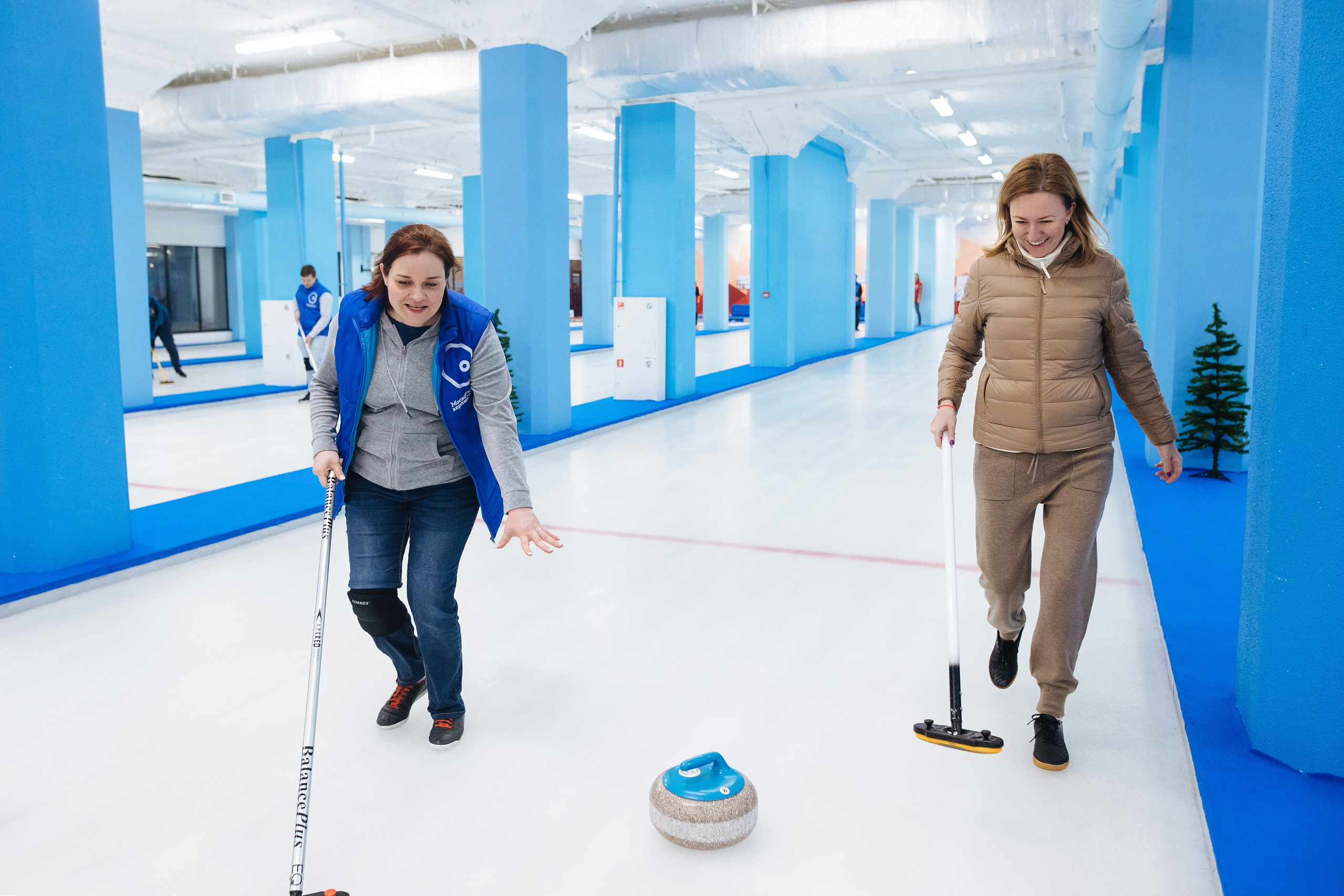 Корпоратив в кёрлинге. Свадебный и семейный фотограф Екатерина Иванова