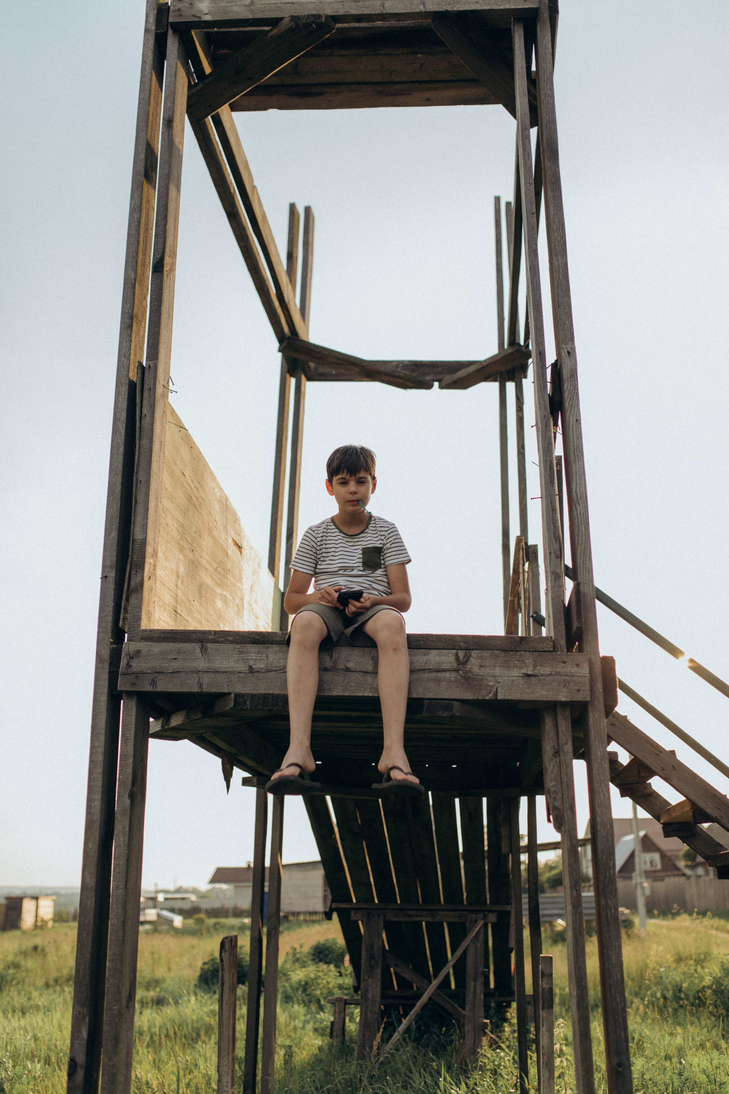 У бабушки в деревне. Фотограф новорожденных Серпухов, Протвино, Москва I Марина Бурмистрова