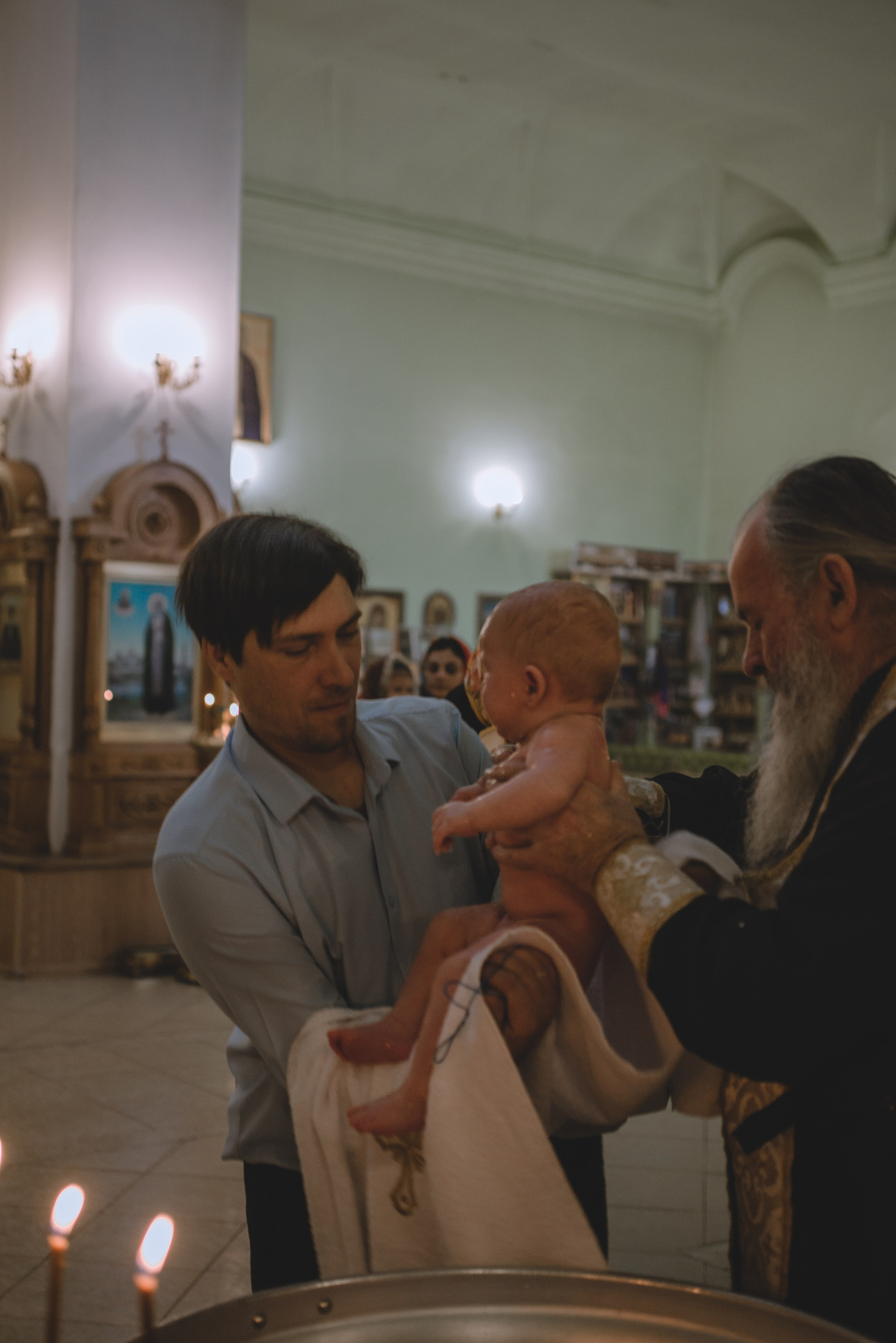 Крещение Константина. Фотограф Людмила Белова