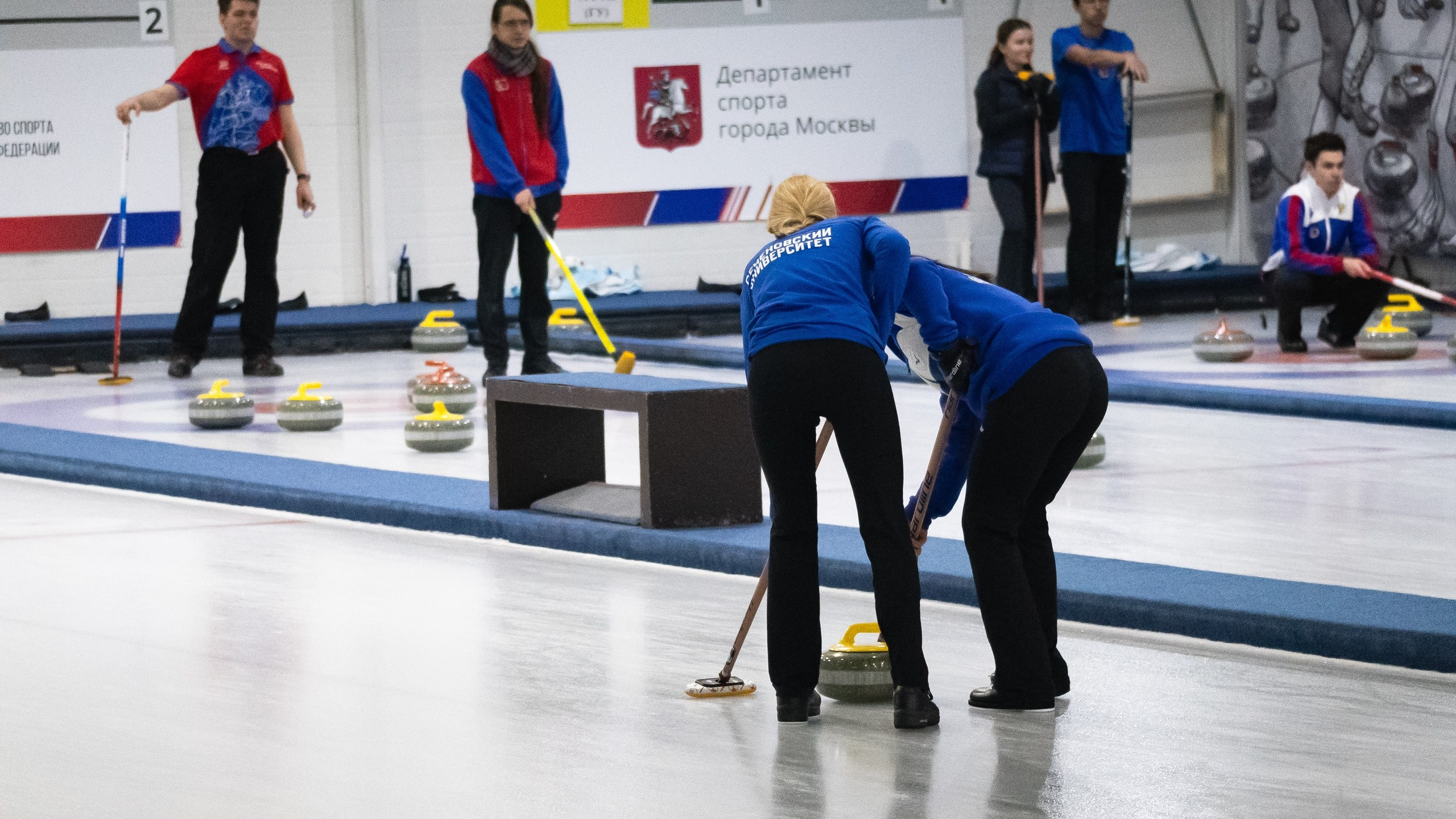 МССИ. Соревнования по керлингу, 2025. Фотограф и видеооператор Екатерина Гнатюк