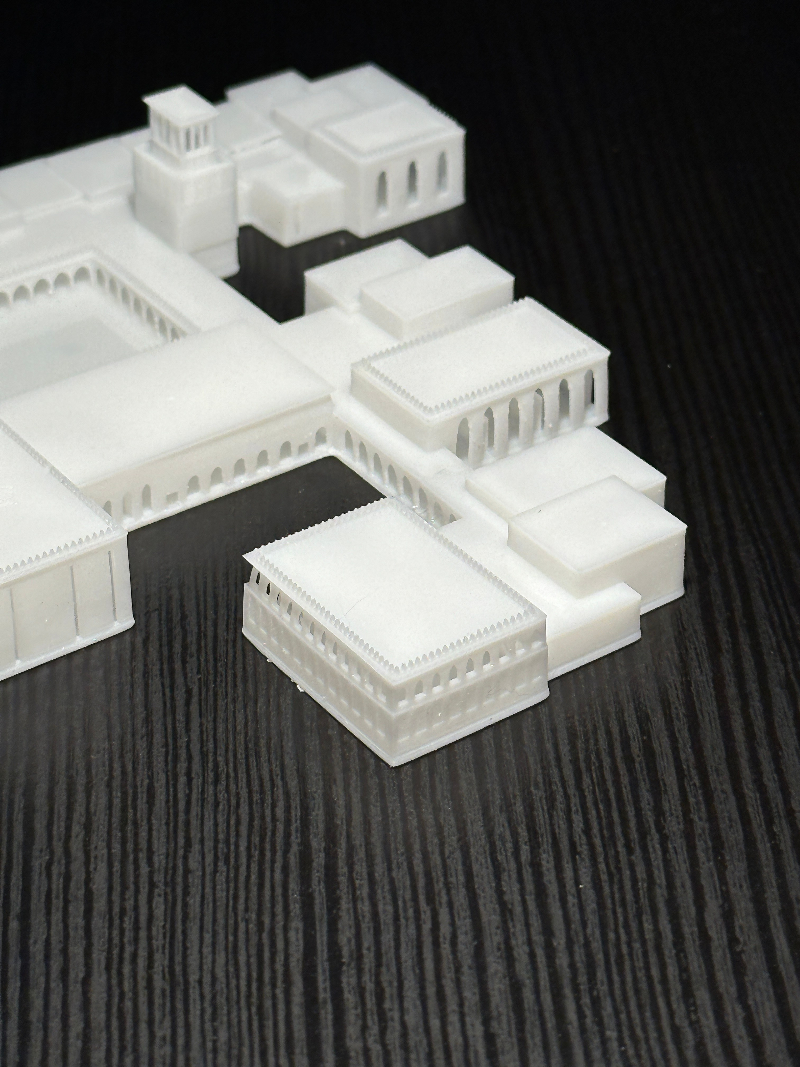 Курсовой макет проекта школы для Анны. 3D печать