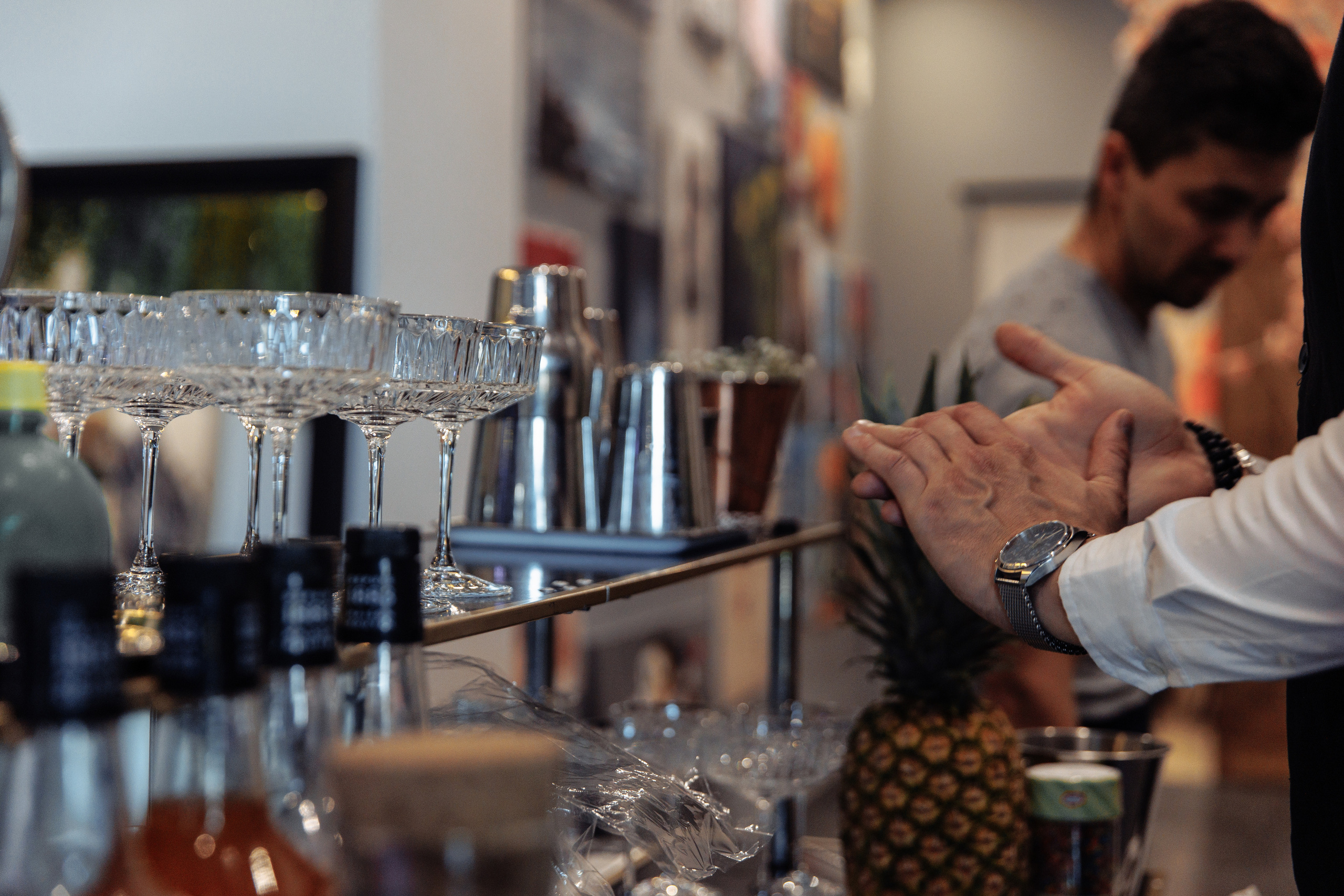 Стаканы с напитками. Колористика Victory photo